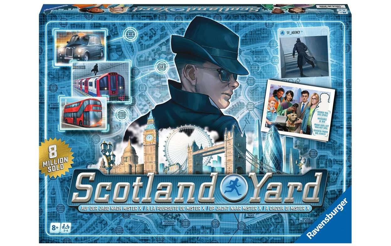 Ravensburger Spiel »Scotland Yard«, Sprache: Deutsch; Französisch; Italienisch