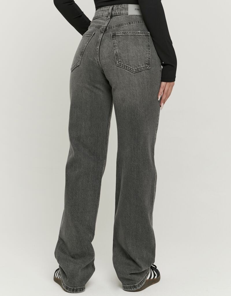 Tally Weijl Jeans taille haute »SPADEPEPPER« Baumwollmischung, High-Waist mit geradem Beinverlauf