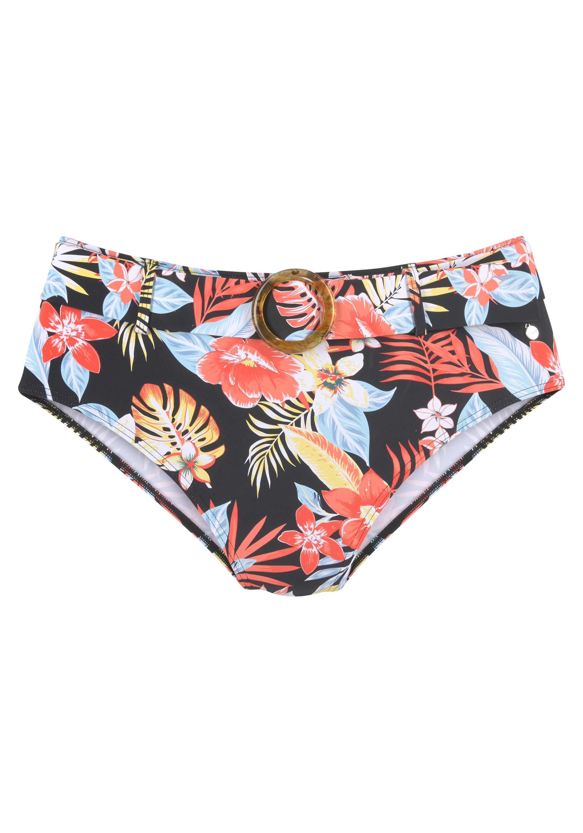 s.Oliver Highwaist-Bikini-Hose »Marika«, mit abnehmbarem Gürtel