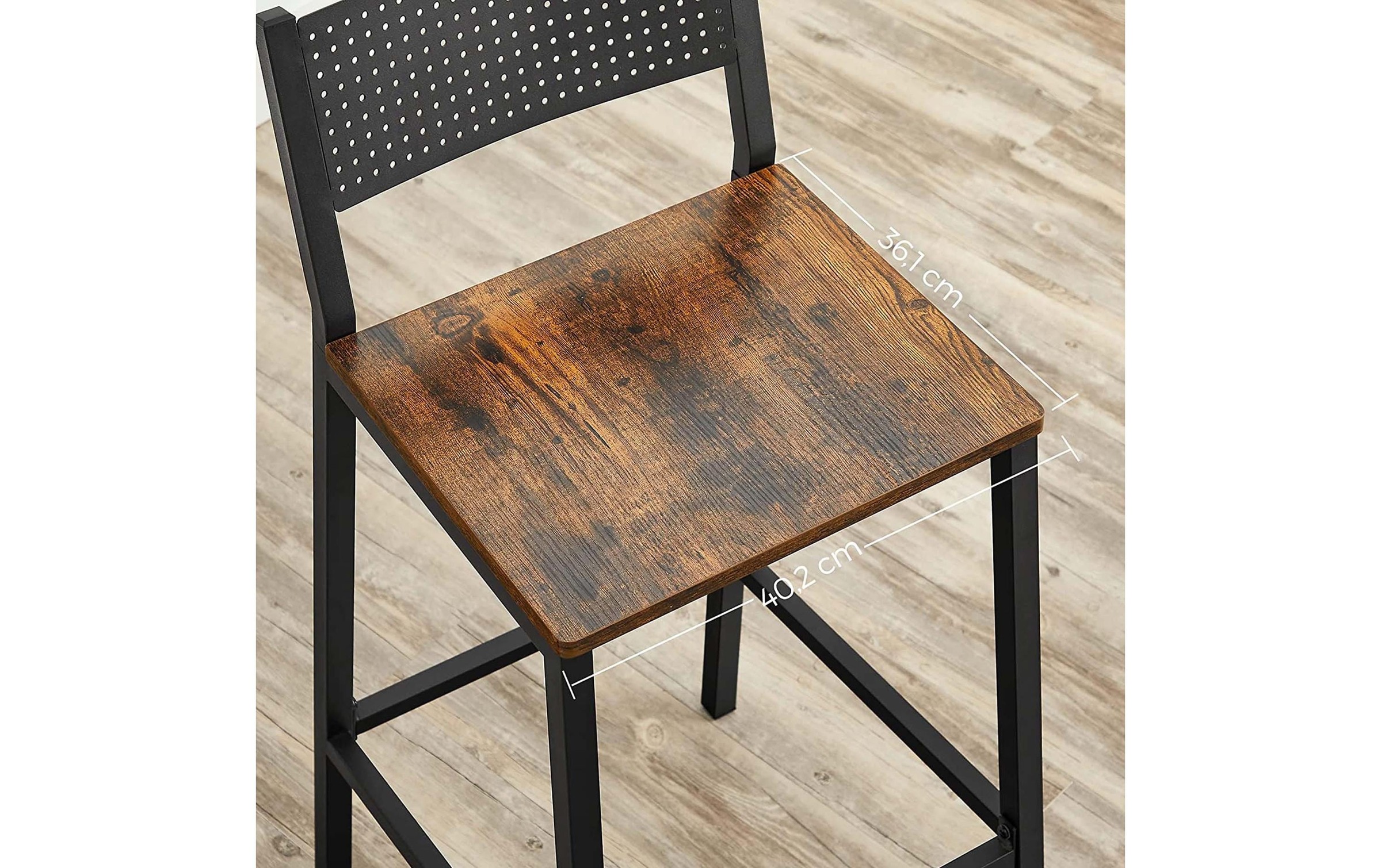 VASAGLE Barhocker »2 Stück 43.1 x 97.2 cm« 2 Stk. tlg.