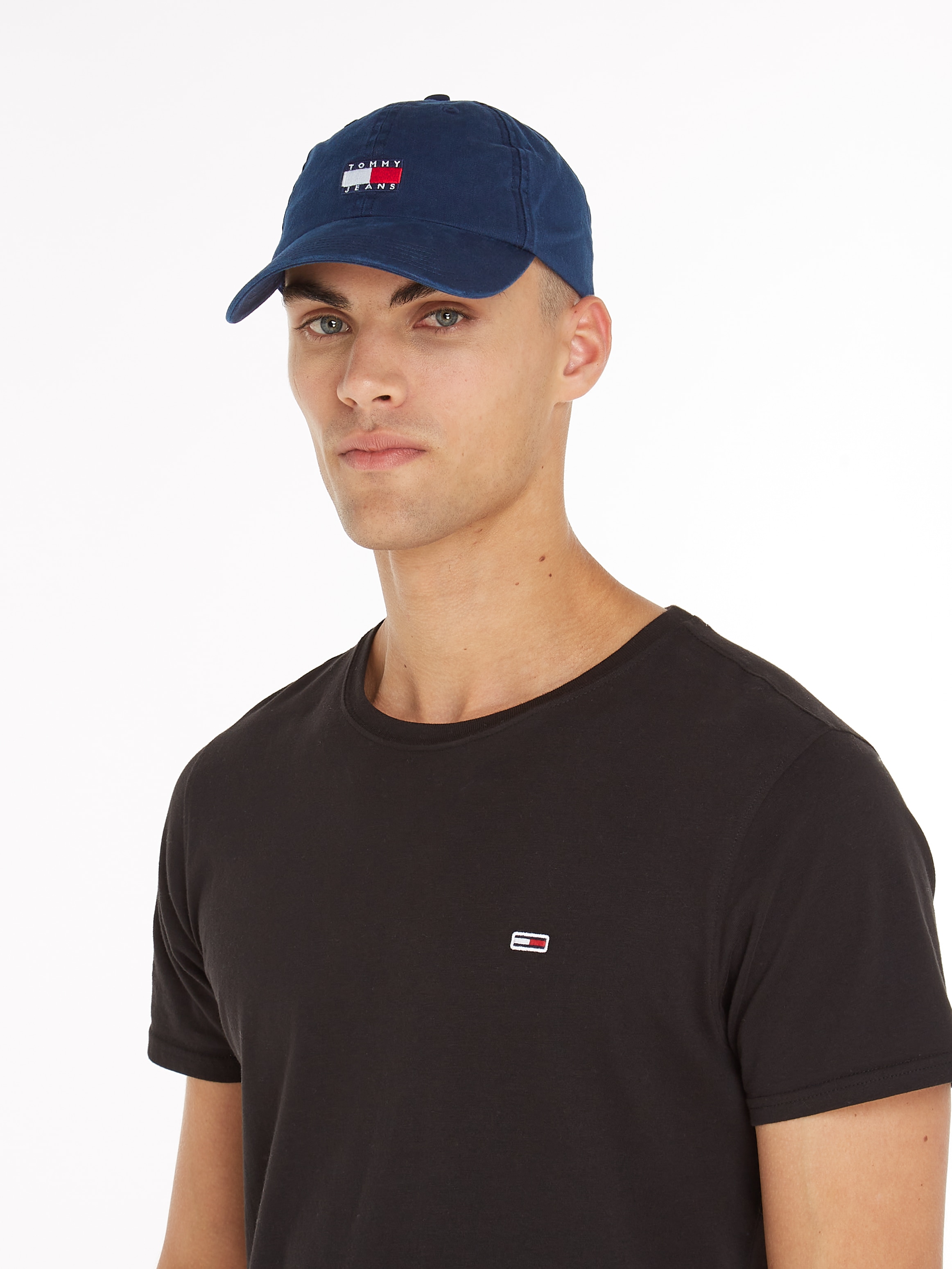 Tommy Jeans Baseball Cap »TJM HERITAGE CAP«, mit grosser Logostickerei