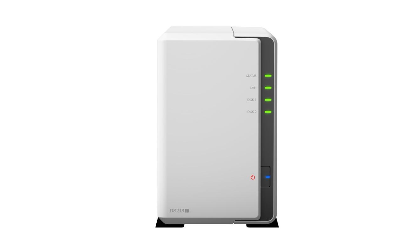Synology HDD-NAS-Festplatte »NAS DS218j 2-bay WD Red 16 TB«