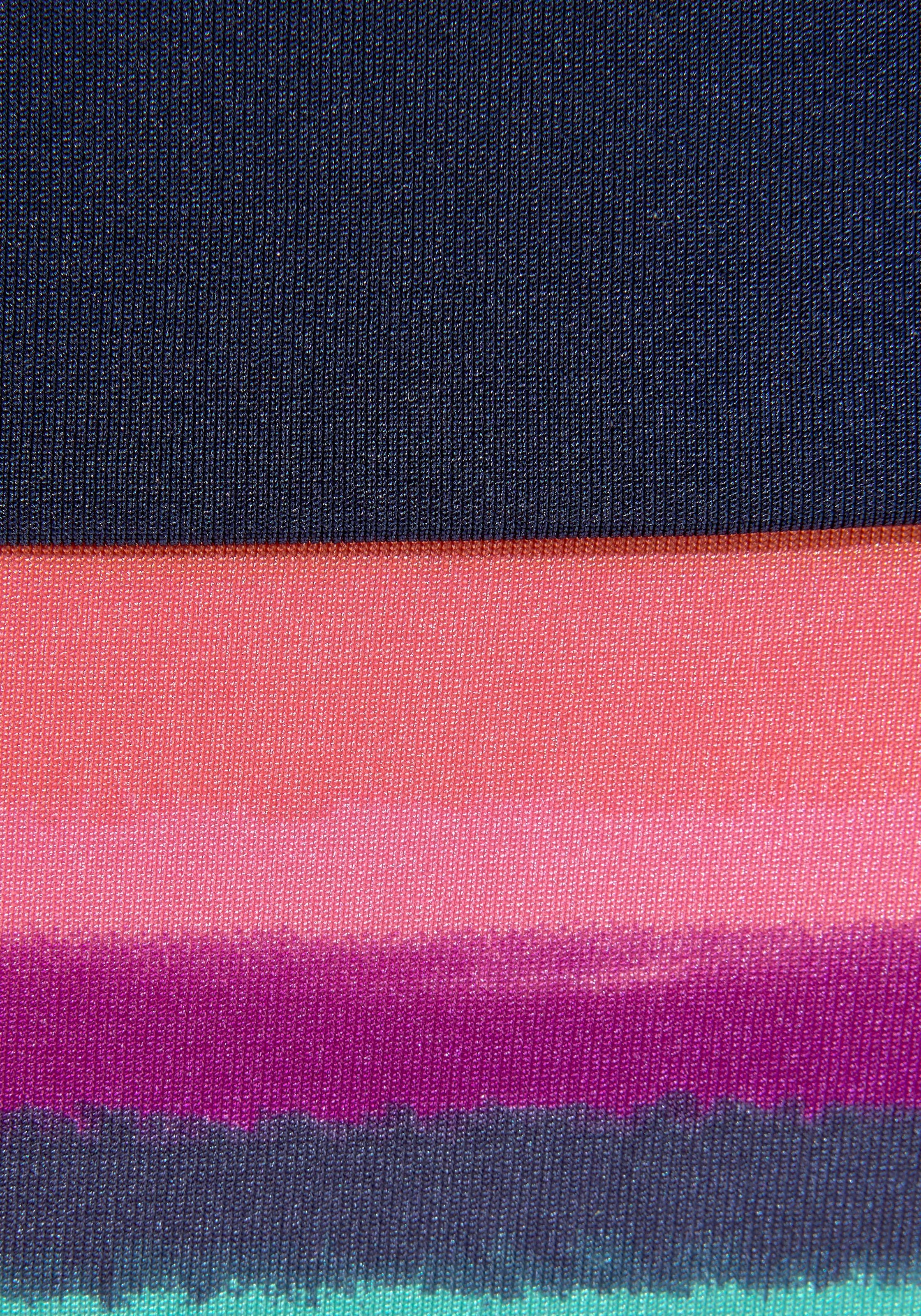 LASCANA Bikini-Hose »Rainbow« mit Umschlagbund