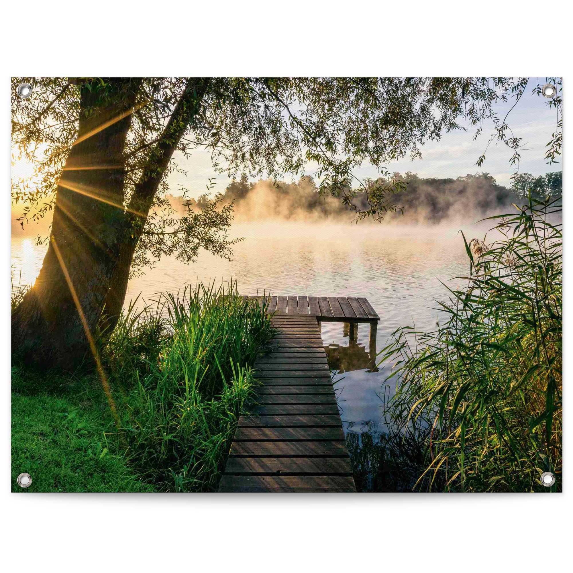 Image of Reinders Poster "Früh morgens" Outdoor für Garten oder Balkon