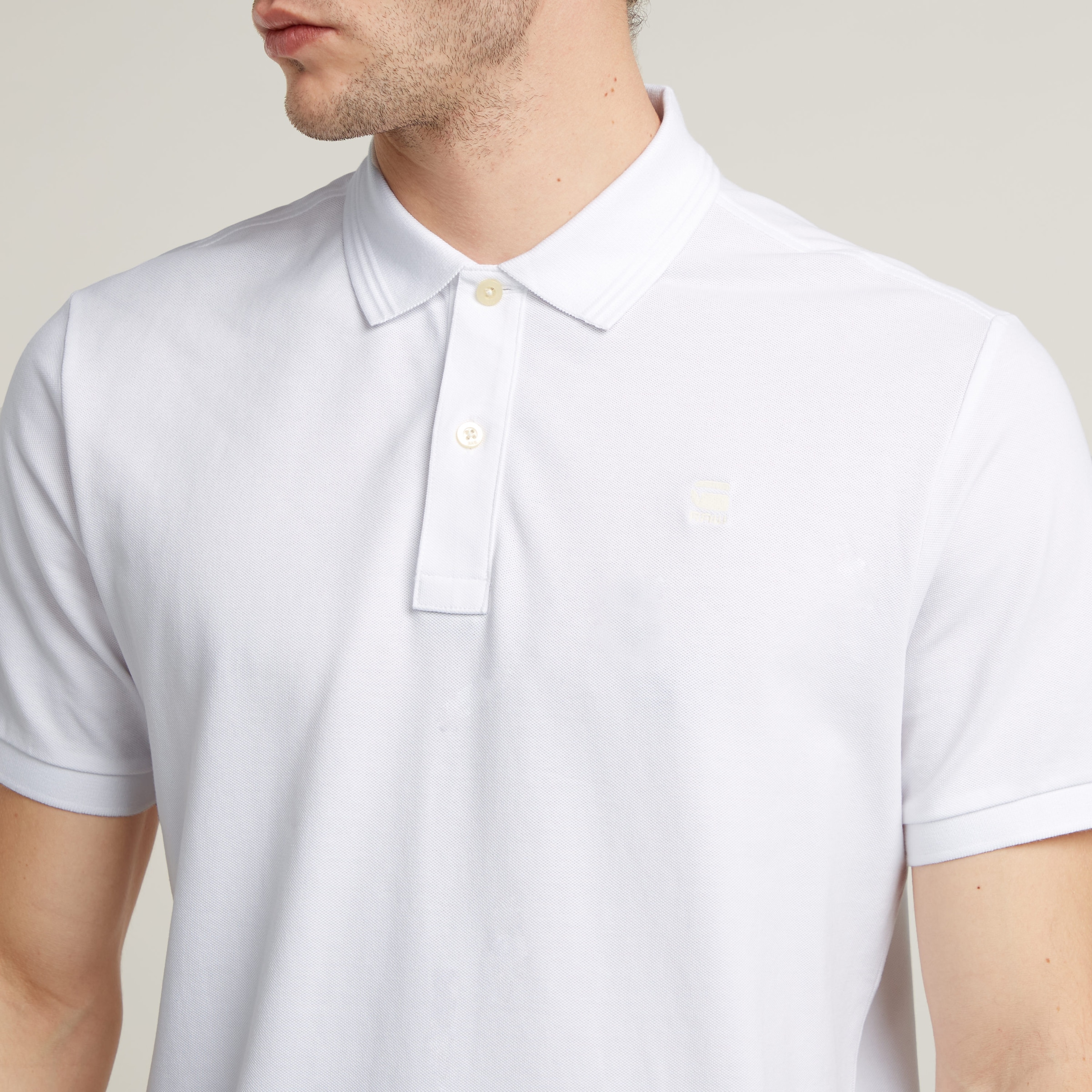 G-STAR Poloshirt »Dunda slim fit«, Logoprägung auf der Brust