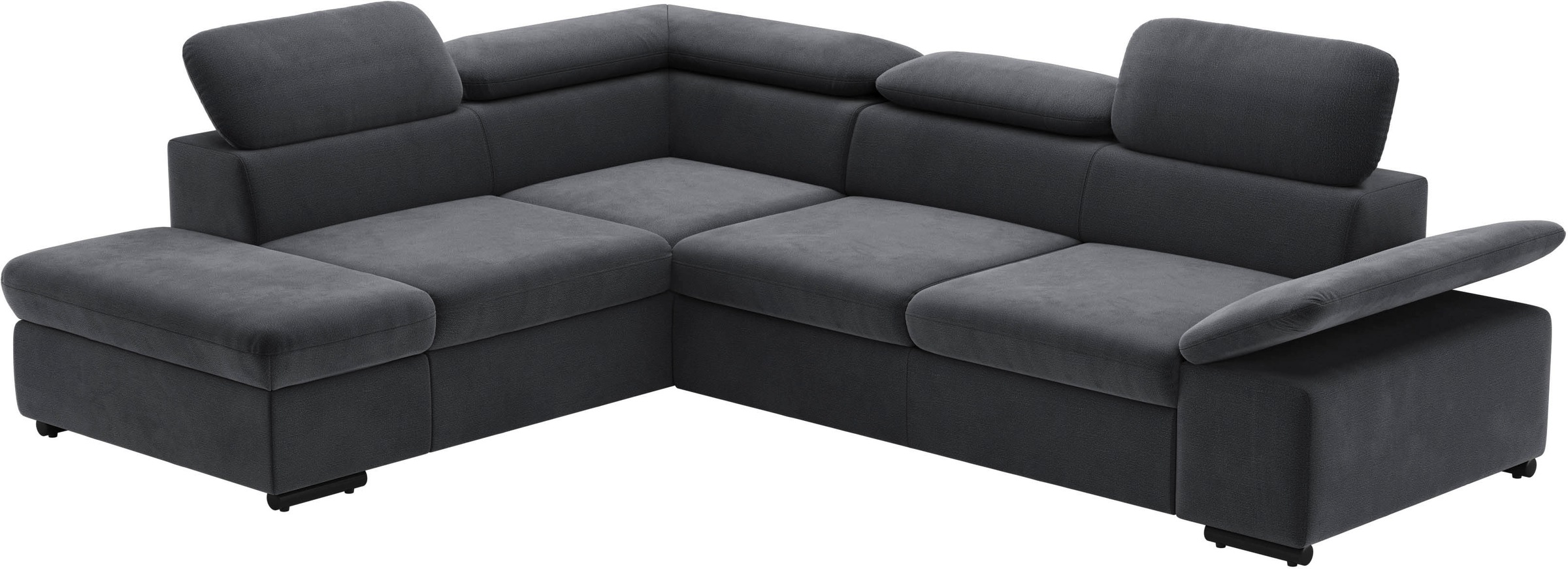 sit&more Ecksofa »Alcudia L-Form«, mit Armteilverstellung, optional Kopfteilverstellung und Bettfunktion