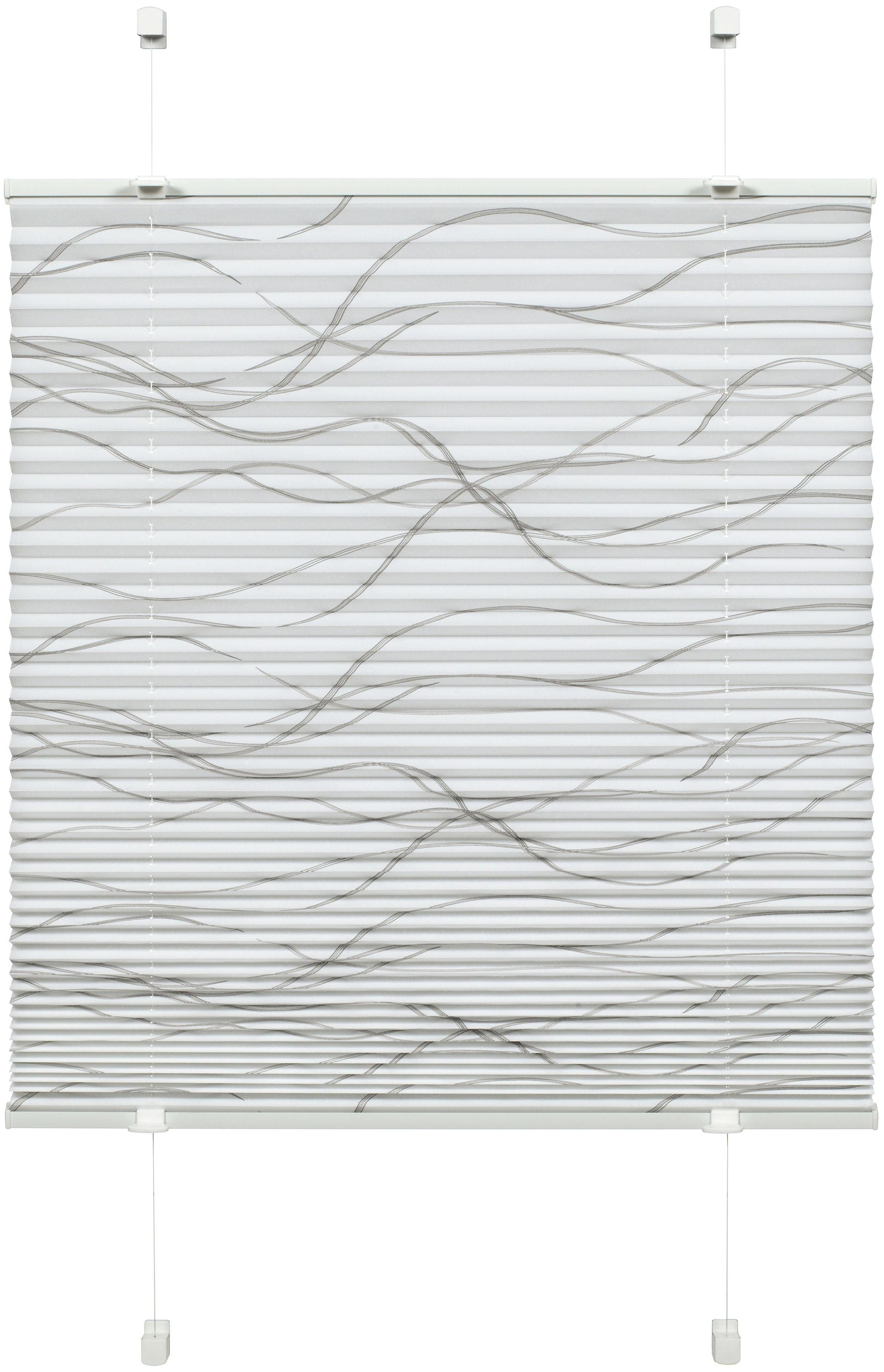 Image of GARDINIA Plissee »EASYFIX Plissee Katy Wave mit 2 Bedienschienen«, Lichtschutz, ohne Bohren, verspannt bei Ackermann Versand Schweiz