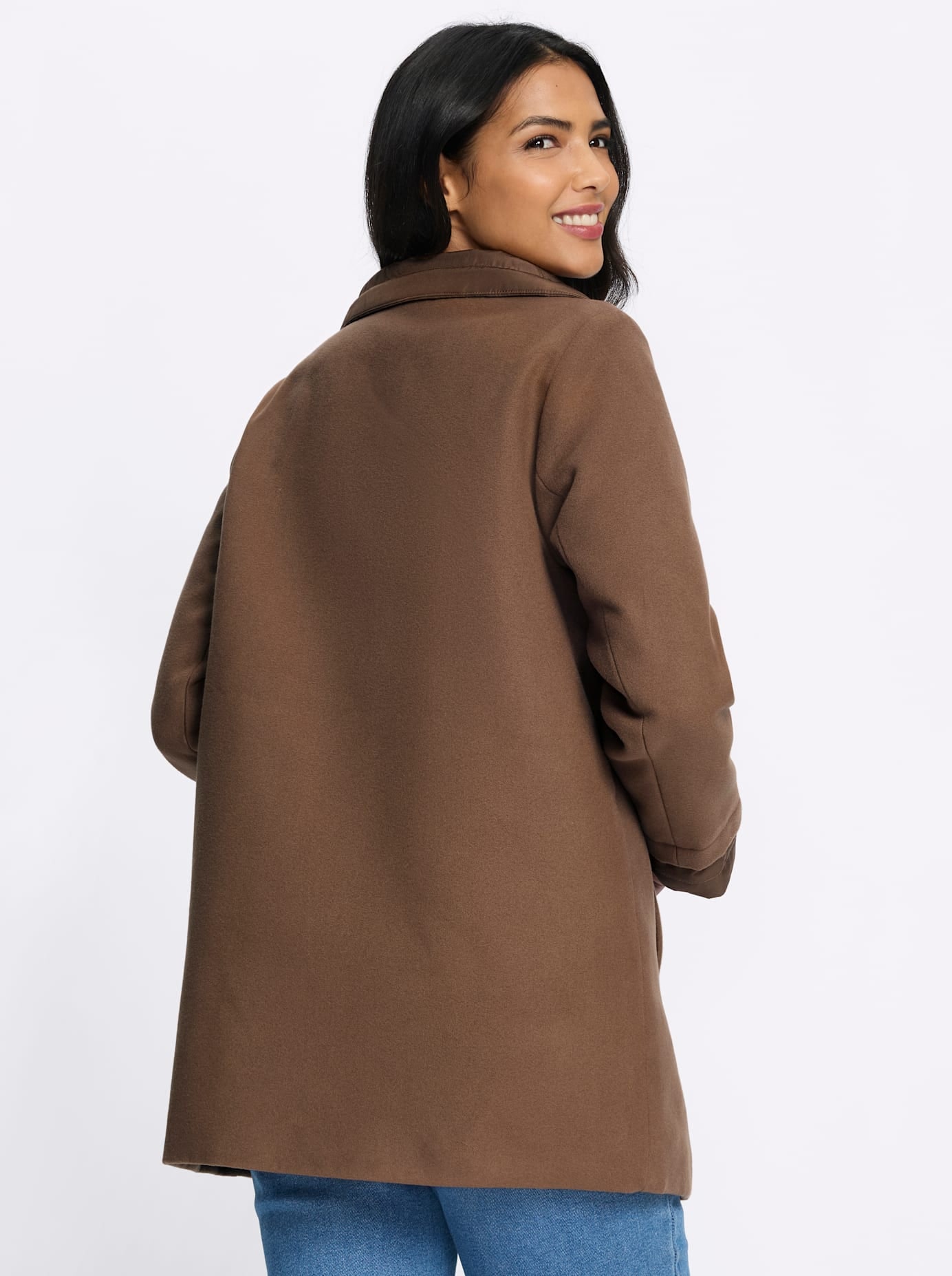 Classic Basics Veste longue sans capuche