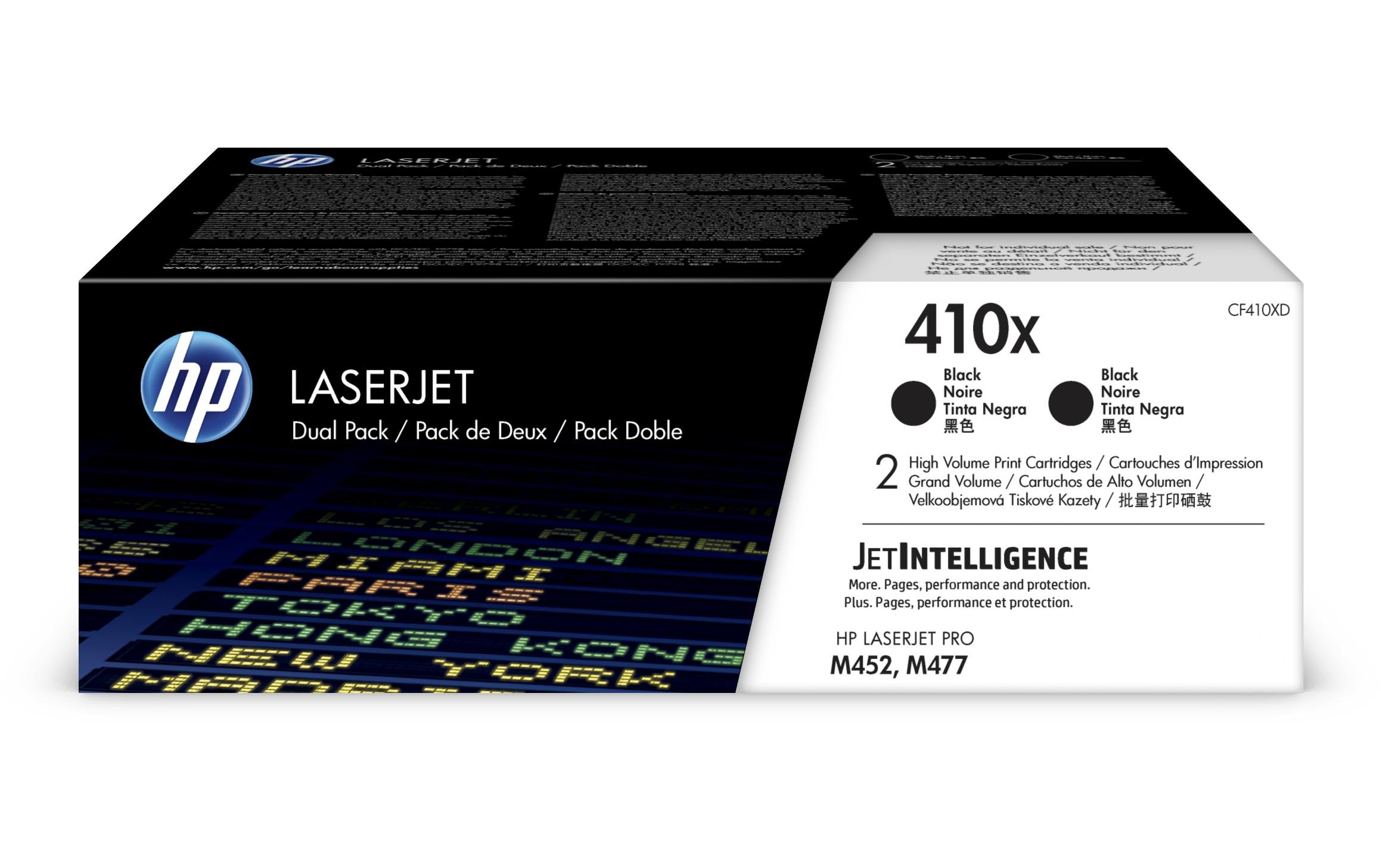   Cartouche de toner »410X - Black 2er-Pack (CF410XD)«