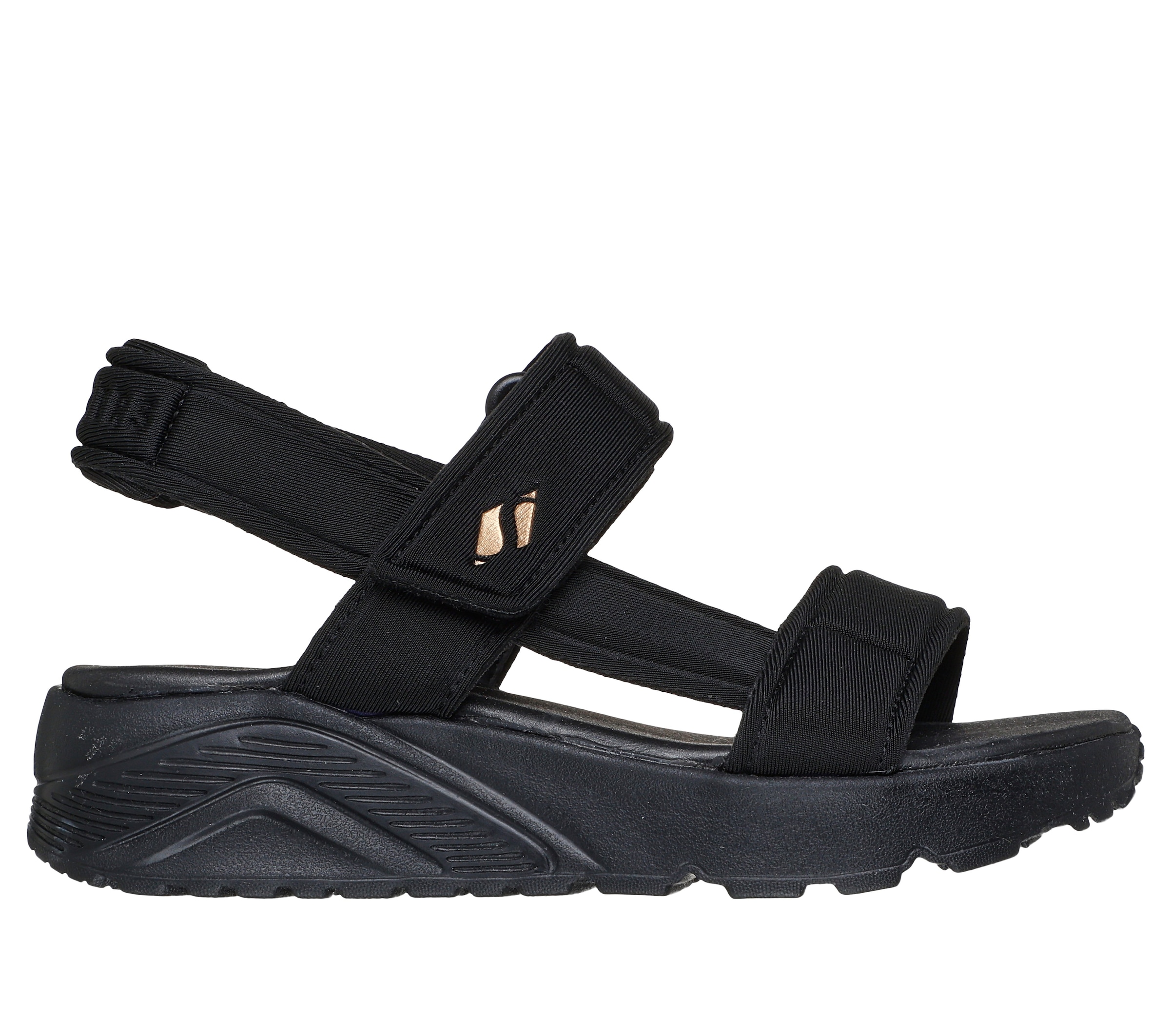 Skechers Sandale »UNO LITE SANDAL-SUNNY STAND«  Sommerschuh mit Plateausohle, Grössenschablone zum Download