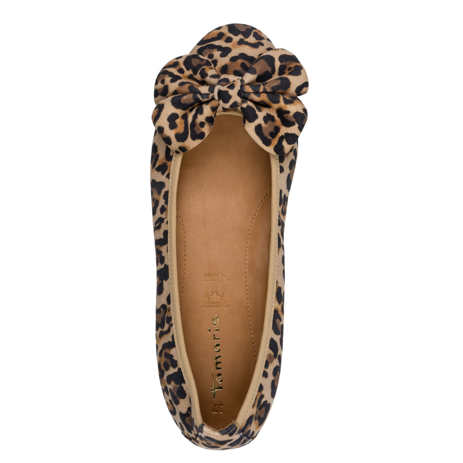 Tamaris Ballerine  à talon bloc, chaussure business, chaussure à enfiler de forme étroite