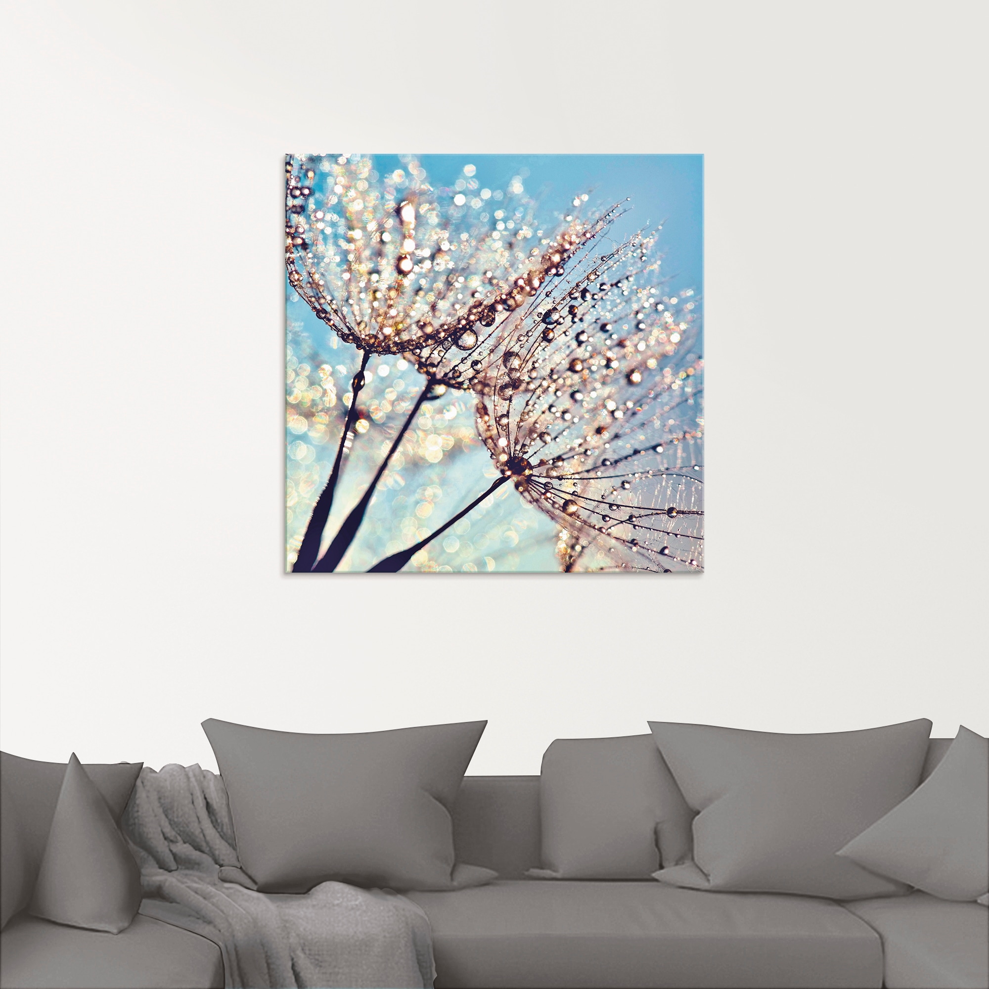 Artland Tableau en verre »Pusteblume Tröpfchenfänger« 1 cuis tlg. in verschiedenen Grössen