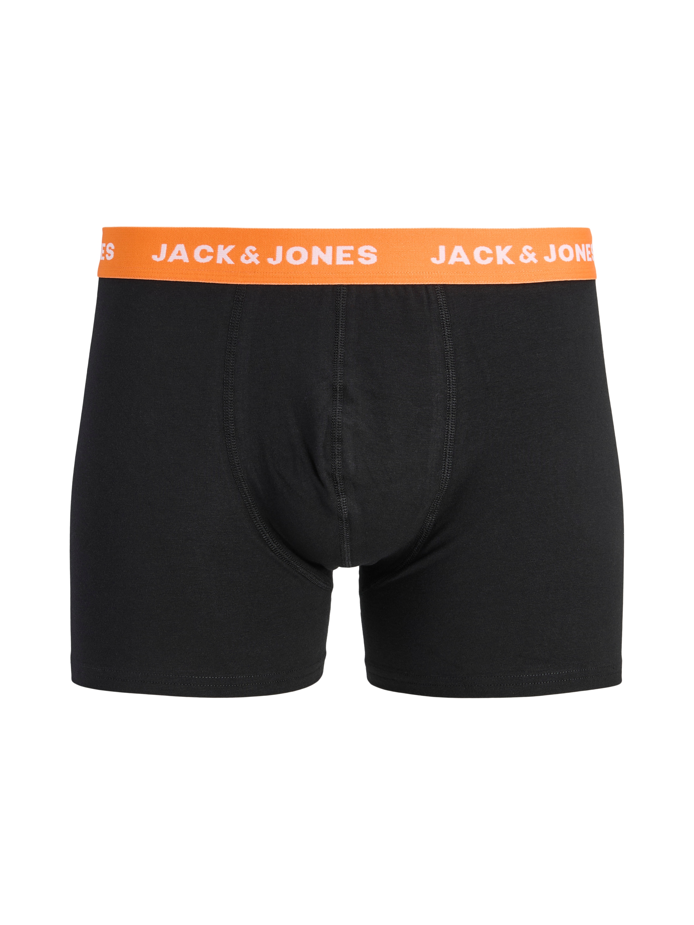 Jack & Jones Boxer »JACHUEY im Fünferpack mit toniger Naht und elastischem Bund« Packung, 5er-Pack, 5 Stk. unifarben, modisch, eng anliegend, Baumwollmischung