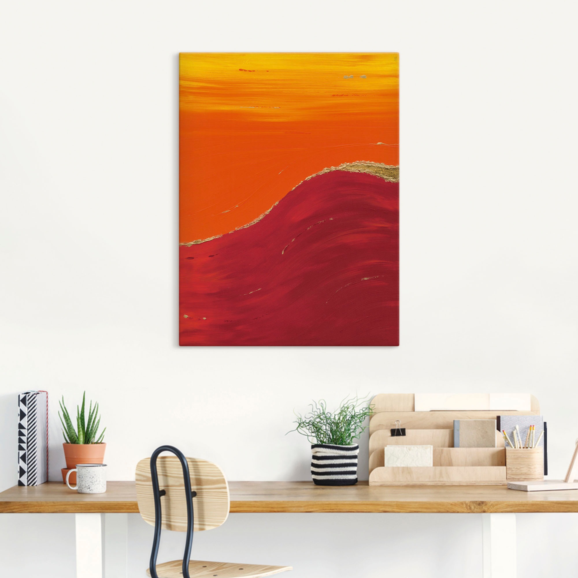 Artland Wandbild »Raum II«, Gegenstandslos, (1 St.), als Leinwandbild, Wandaufkleber in verschied. Grössen