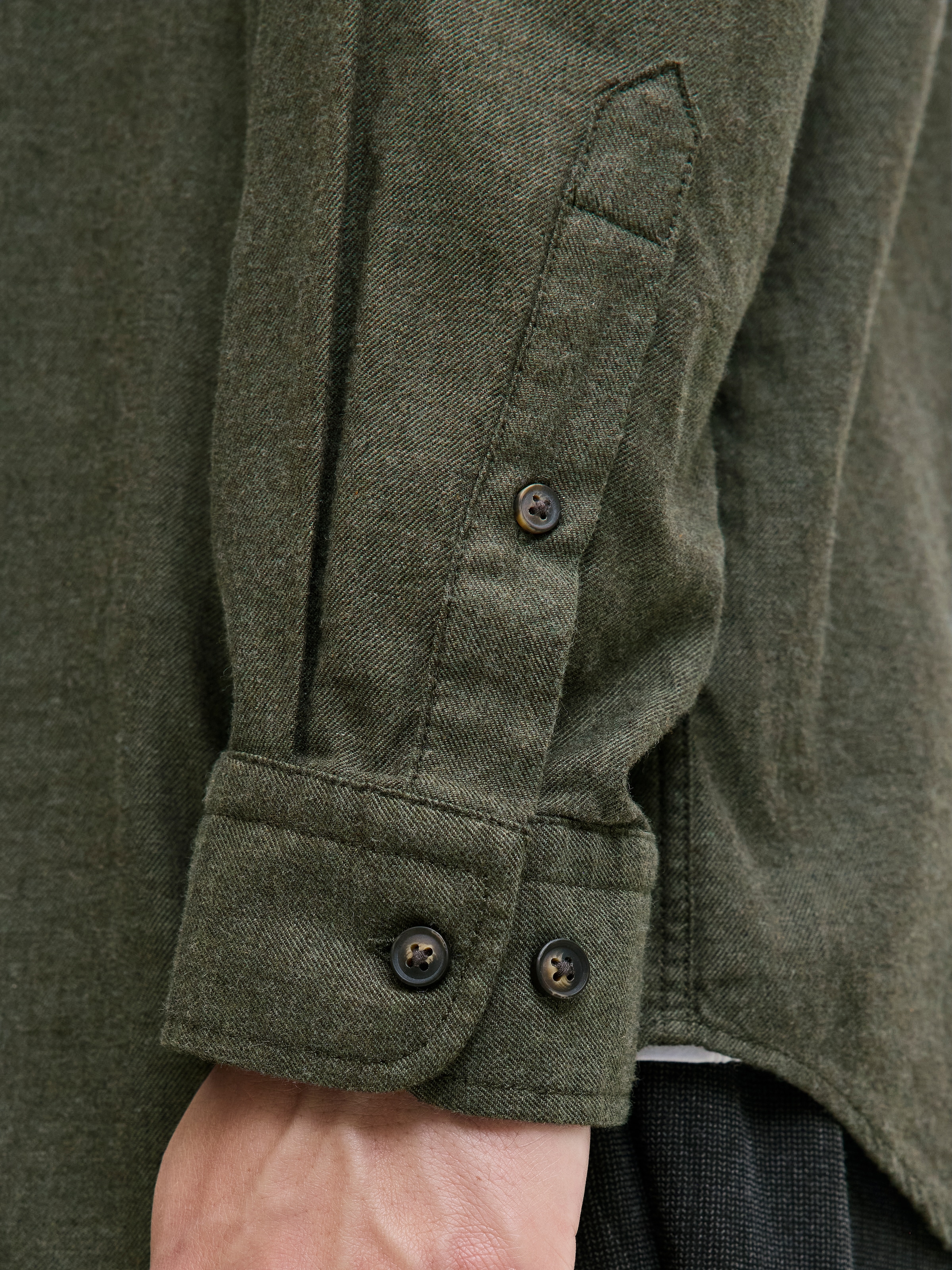 Jack & Jones Langarmhemd »JJECLASSIC MELANGE SHIRT L/S NOOS«
