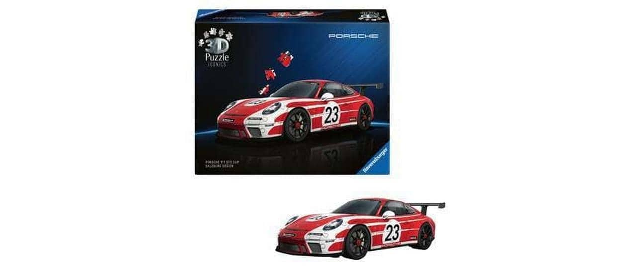 Ravensburger 3D-Puzzle »Iconics Porsche 911 GT3 Cup« 3D-Effekt