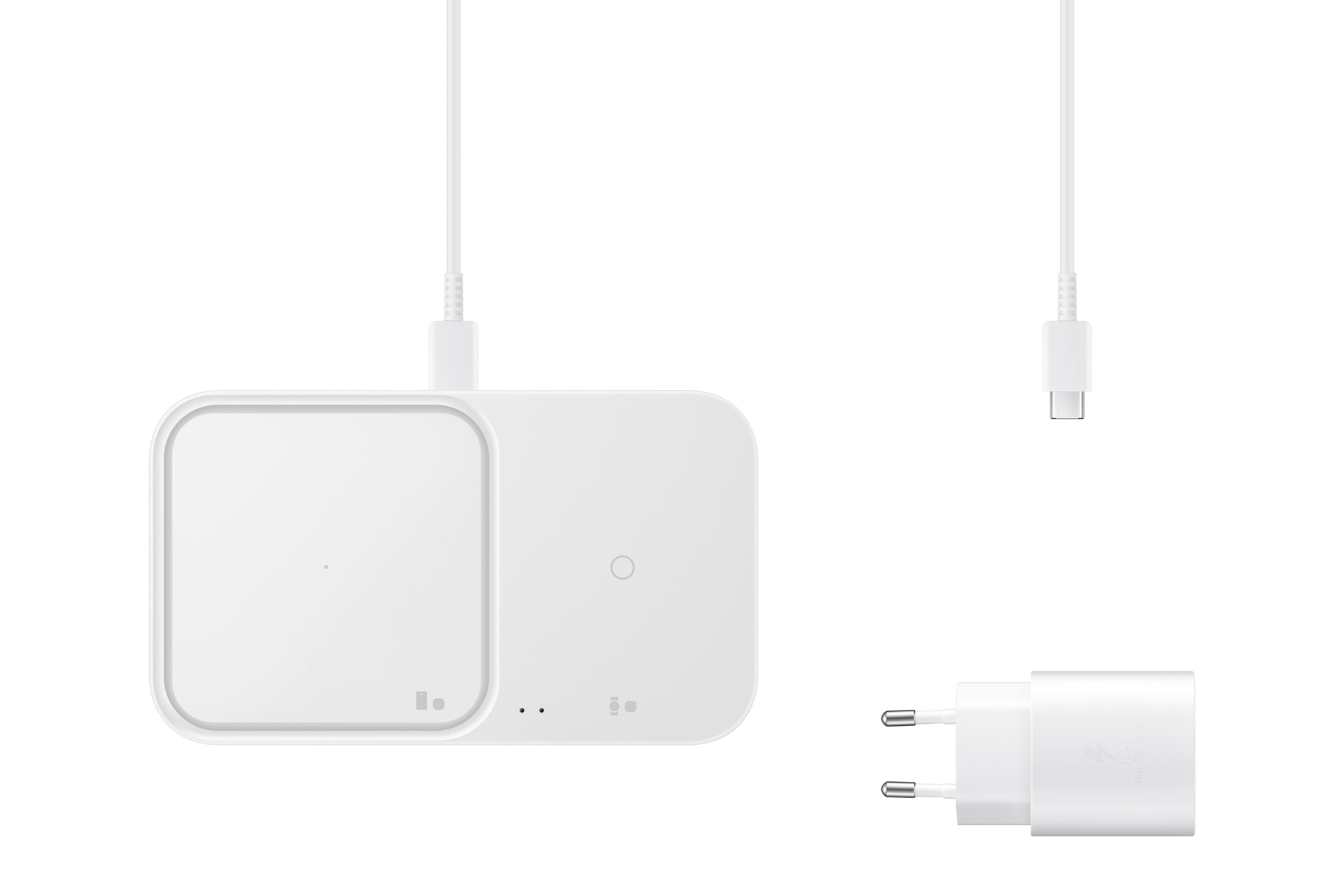 Samsung Induktions-Ladegerät »Wireless Charger Duo mit Adapter EP-P5400T«