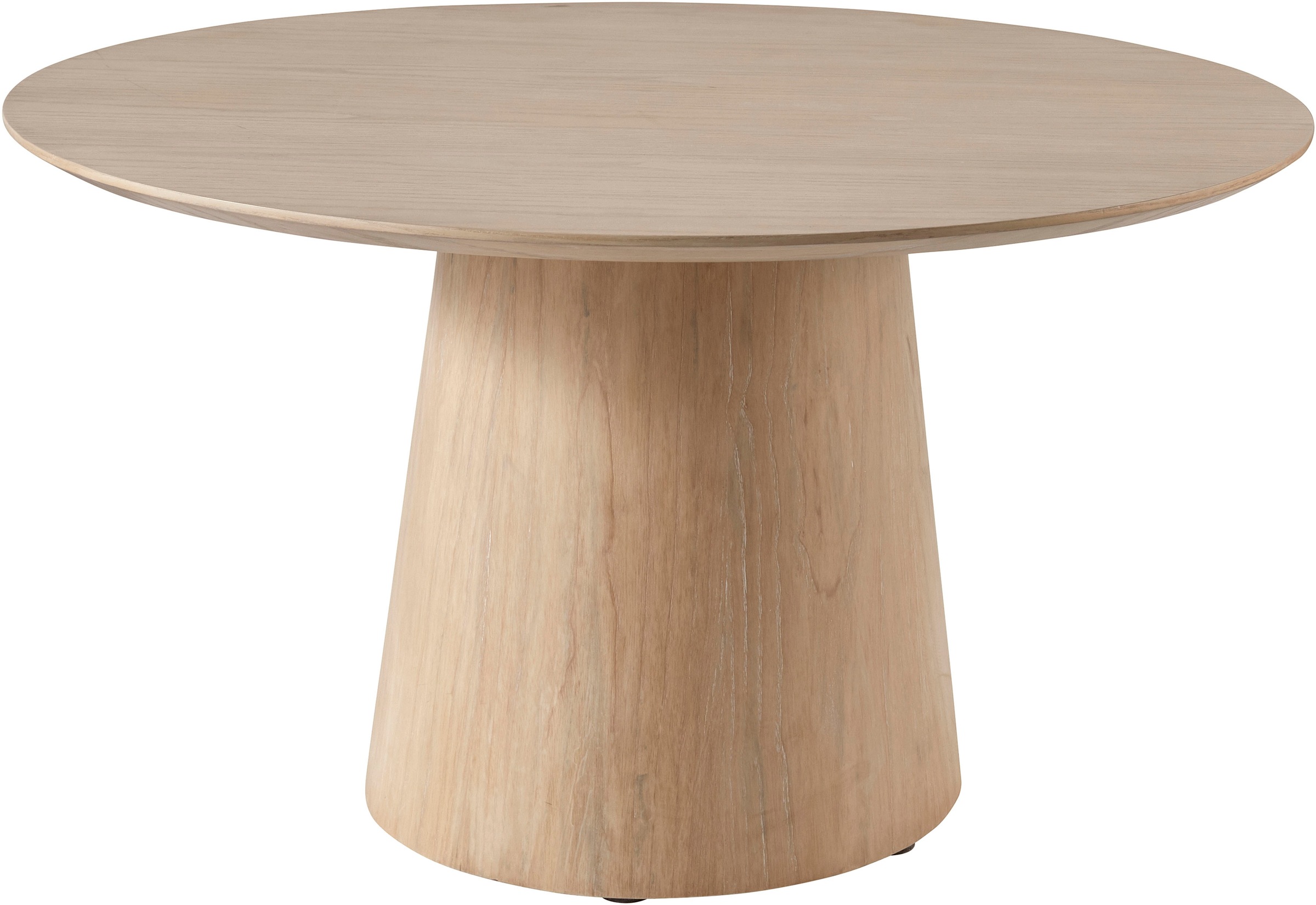 s.Oliver Couchtisch »Hemmon«, (1 St.), mit massivem Eschenfuss, edler Echtholzplatte, Durchmesser 80 cm