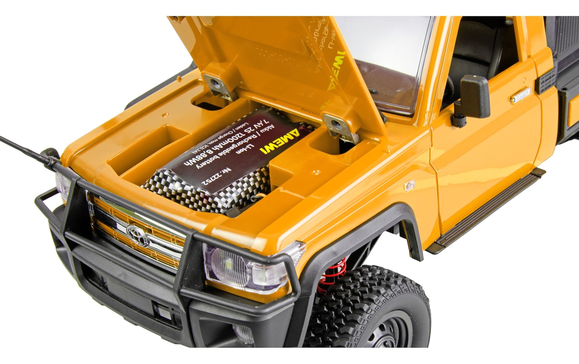 Image of Amewi RC-Auto "Toyota Land Cruiser Abschleppwagen 1:12 RTR" Antrieb 4x4