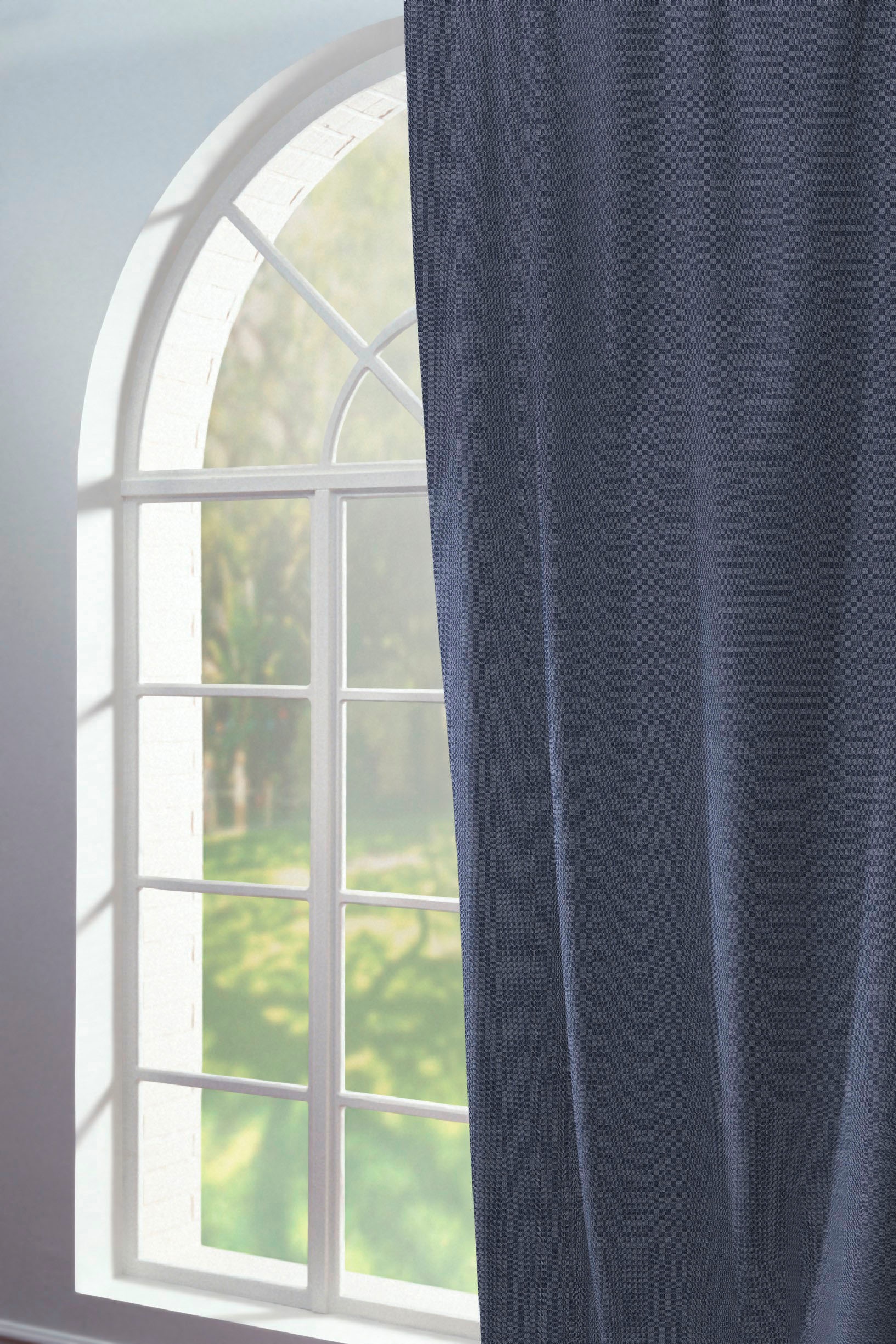 Adam Vorhang »Uni Collection light« Ösen 1 Stk. tlg. aus 100% Bio-Baumwolle