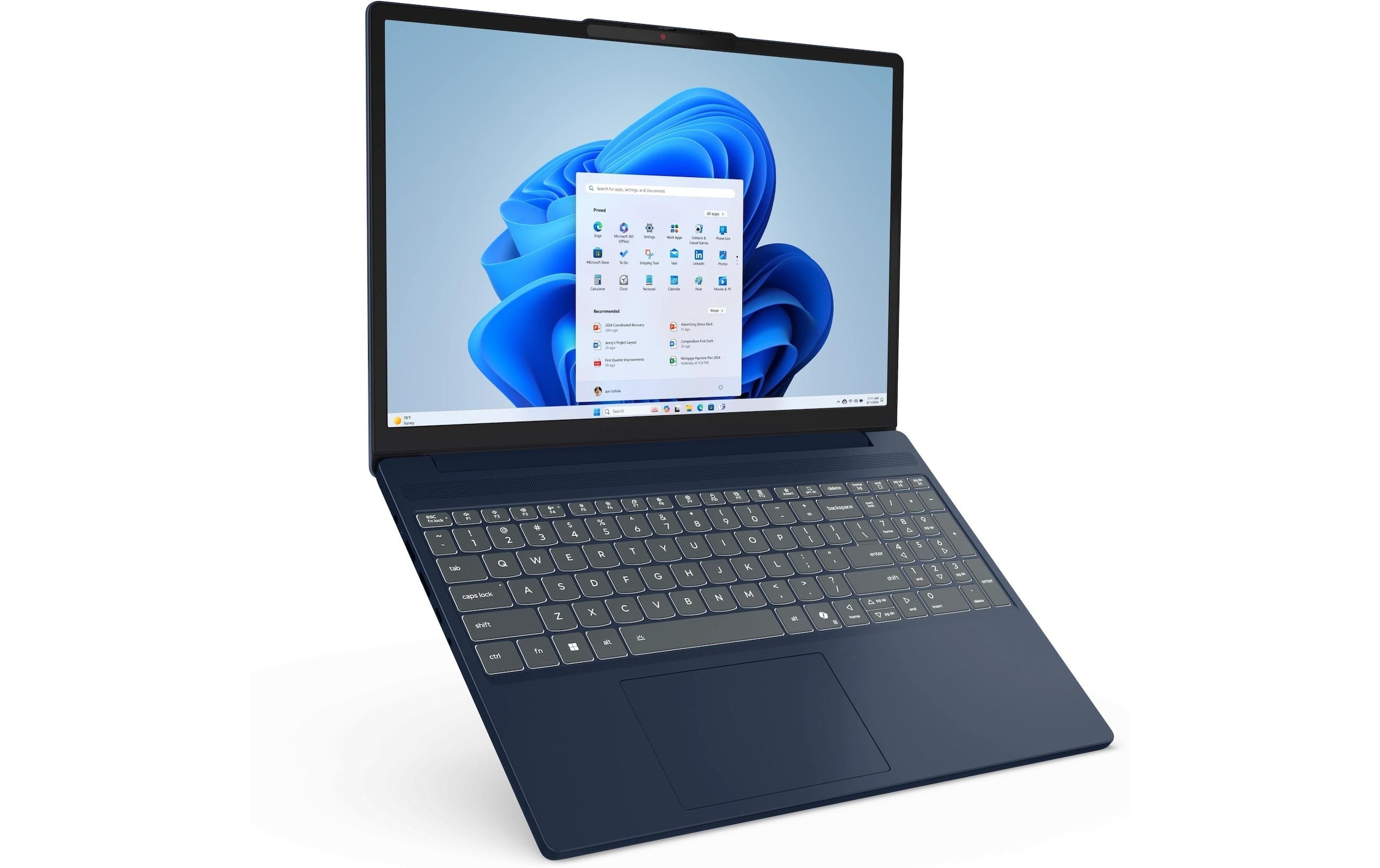 Lenovo Ordinateur portable »IdeaPad Slim 3 15AHP10 AMD« / 15,3 ″ AMD Ryzen 5 Radeon 740M 1.000 GB SSD