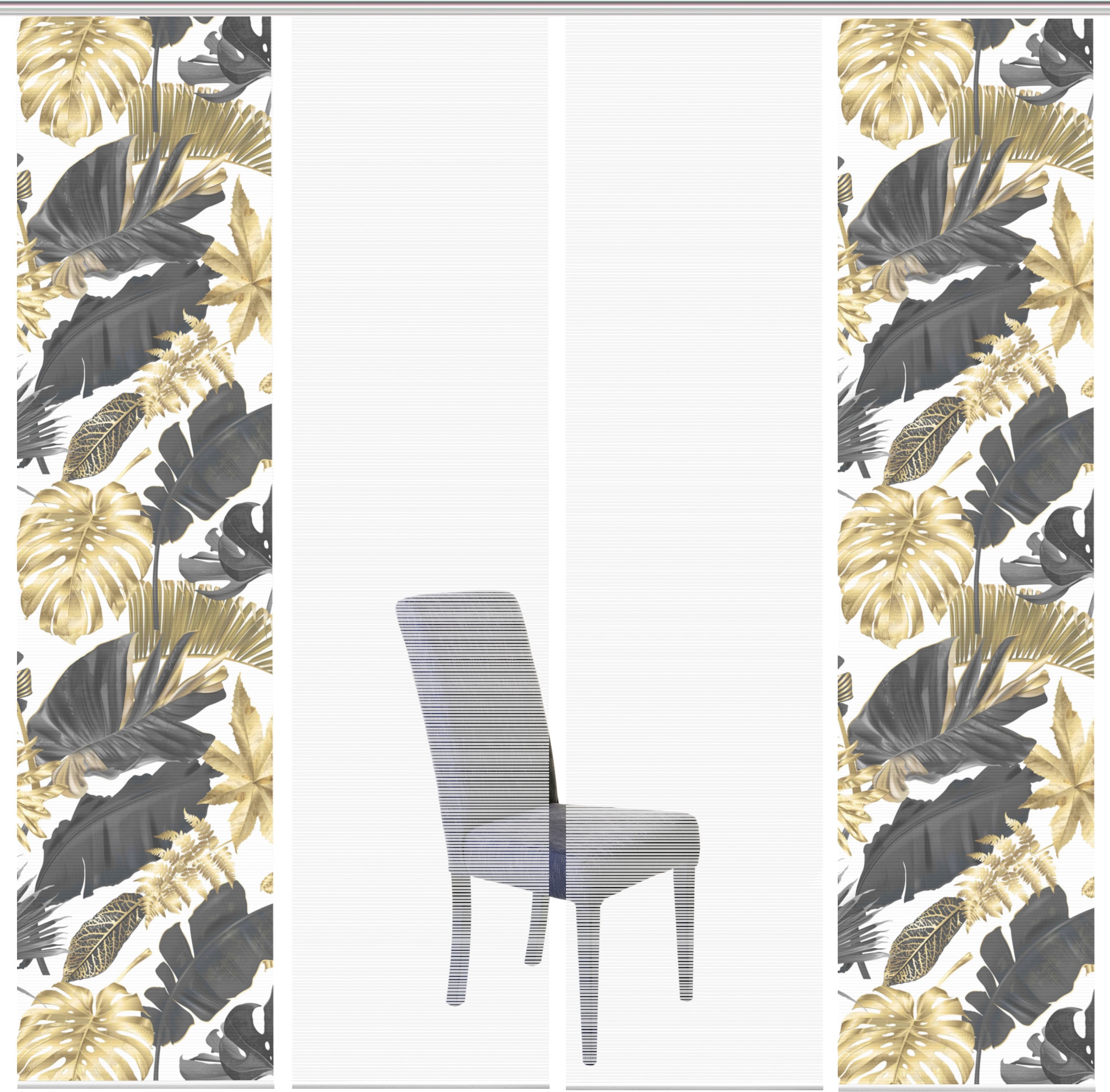 Vision S Rideau coulissant »LETHI« Support de panneau 1 cuis tlg. DIGITALDRUCK