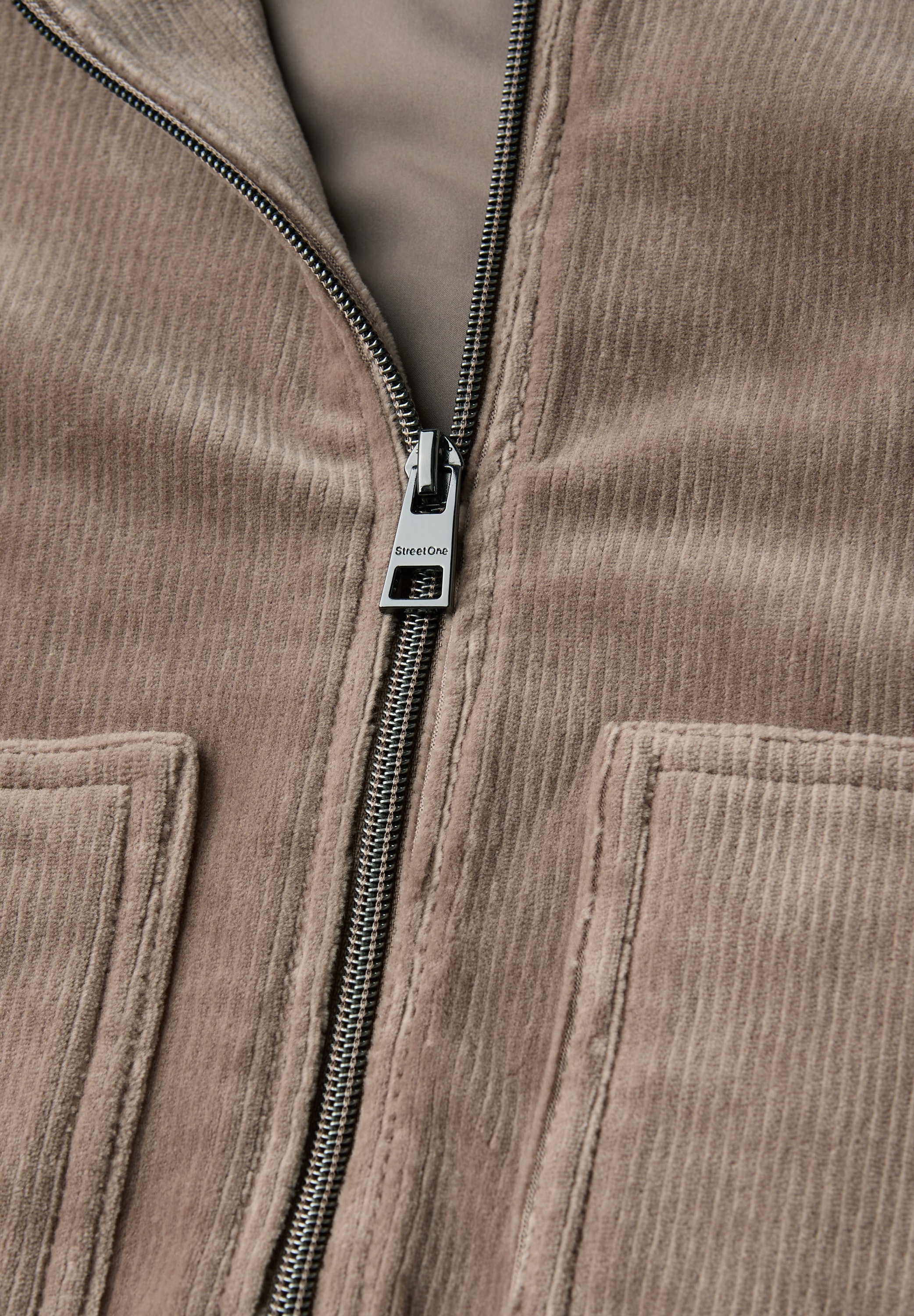 STREET ONE Cordjacke, mit elastischem Bund