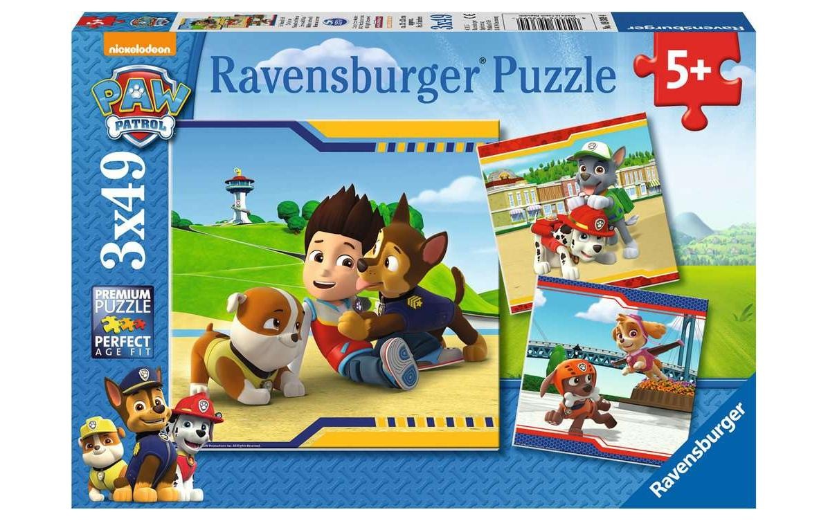 Ravensburger Puzzle »PAW:Helden mit Fell«, (49 tlg.)