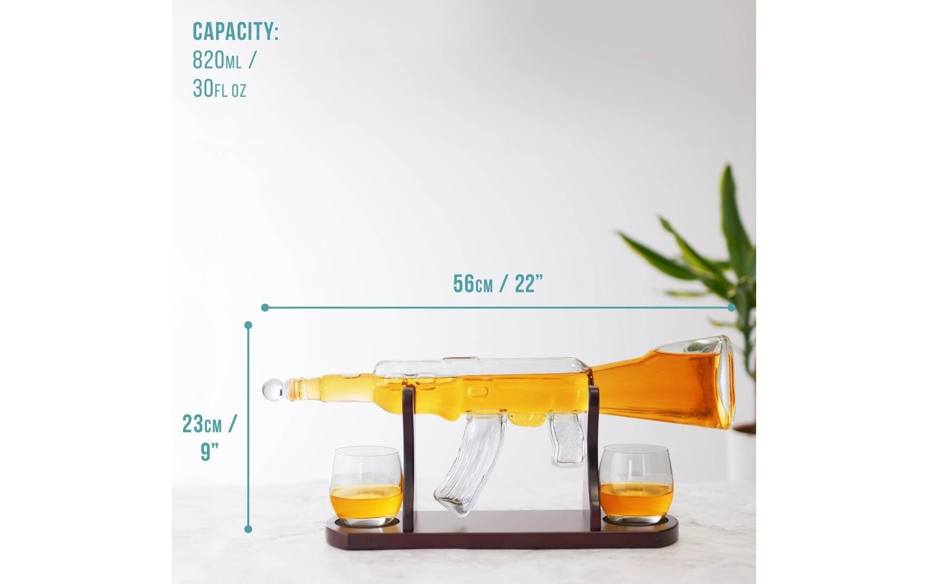   Dekanter »Oak & Steel Dekanter Gewehr 0.8 l«