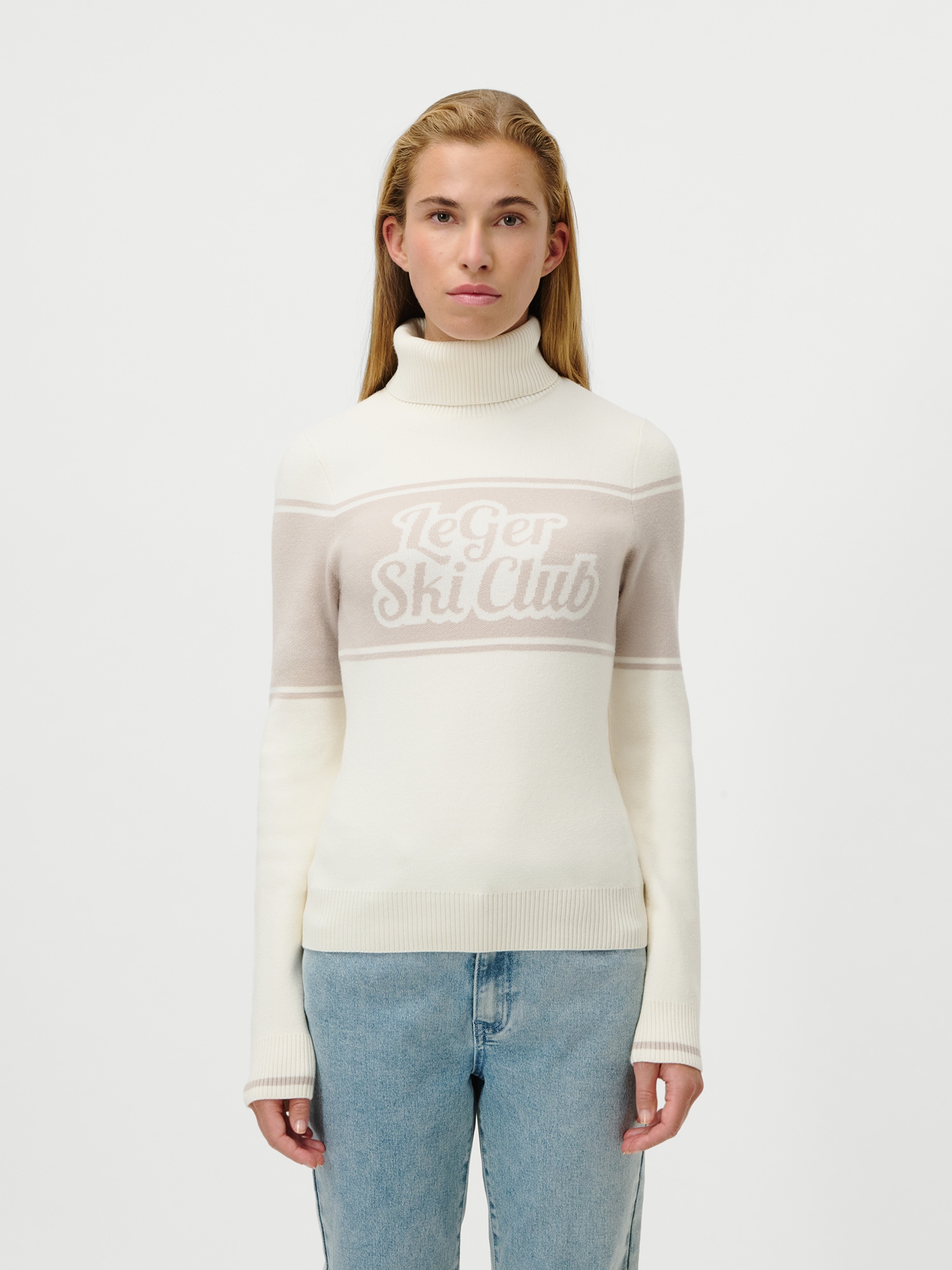 Image of LeGer Rollkragenpullover "Elna, LeGer by Lena Gercke" körpernahe Form, Rippstrickdetails