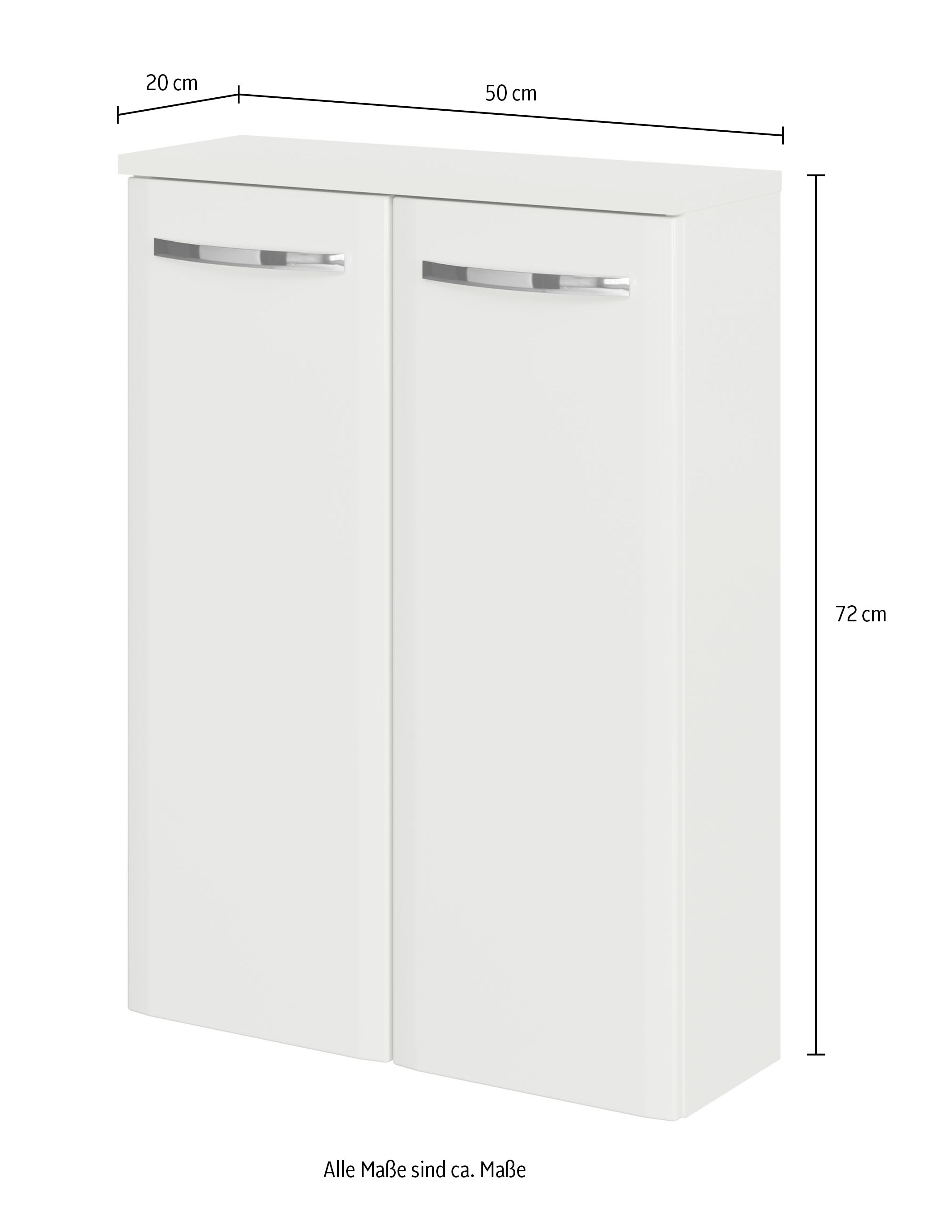 Saphir Unterschrank »Quickset 326, mit 2 Türen, 50cm breit« 1 Stk. tlg.