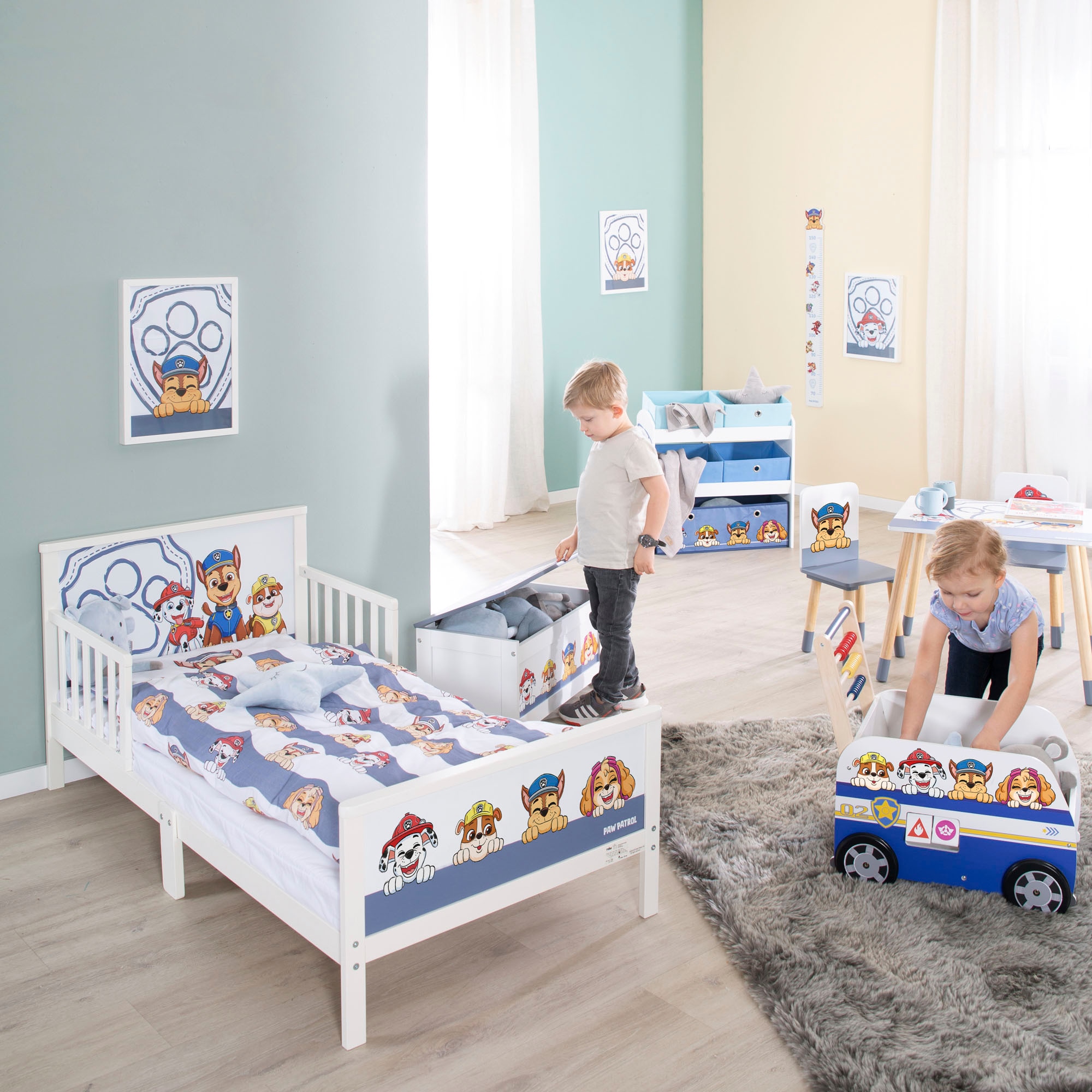 roba® Messlatte »PAW Patrol«, mit Paw Patrol Motiv, Skala bis 150 cm