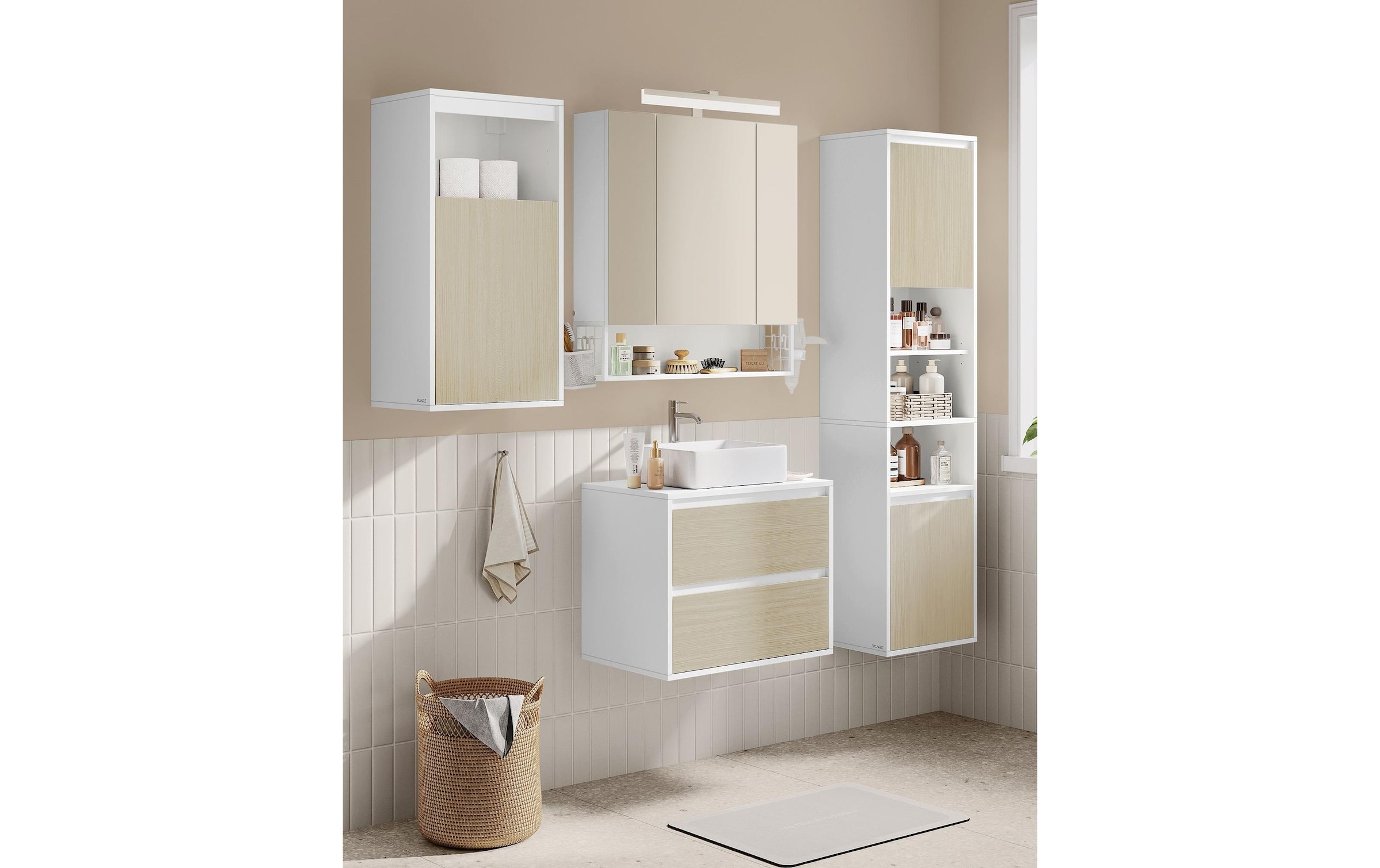 VASAGLE Kommode »Cabinet, 40 x 160 cm«