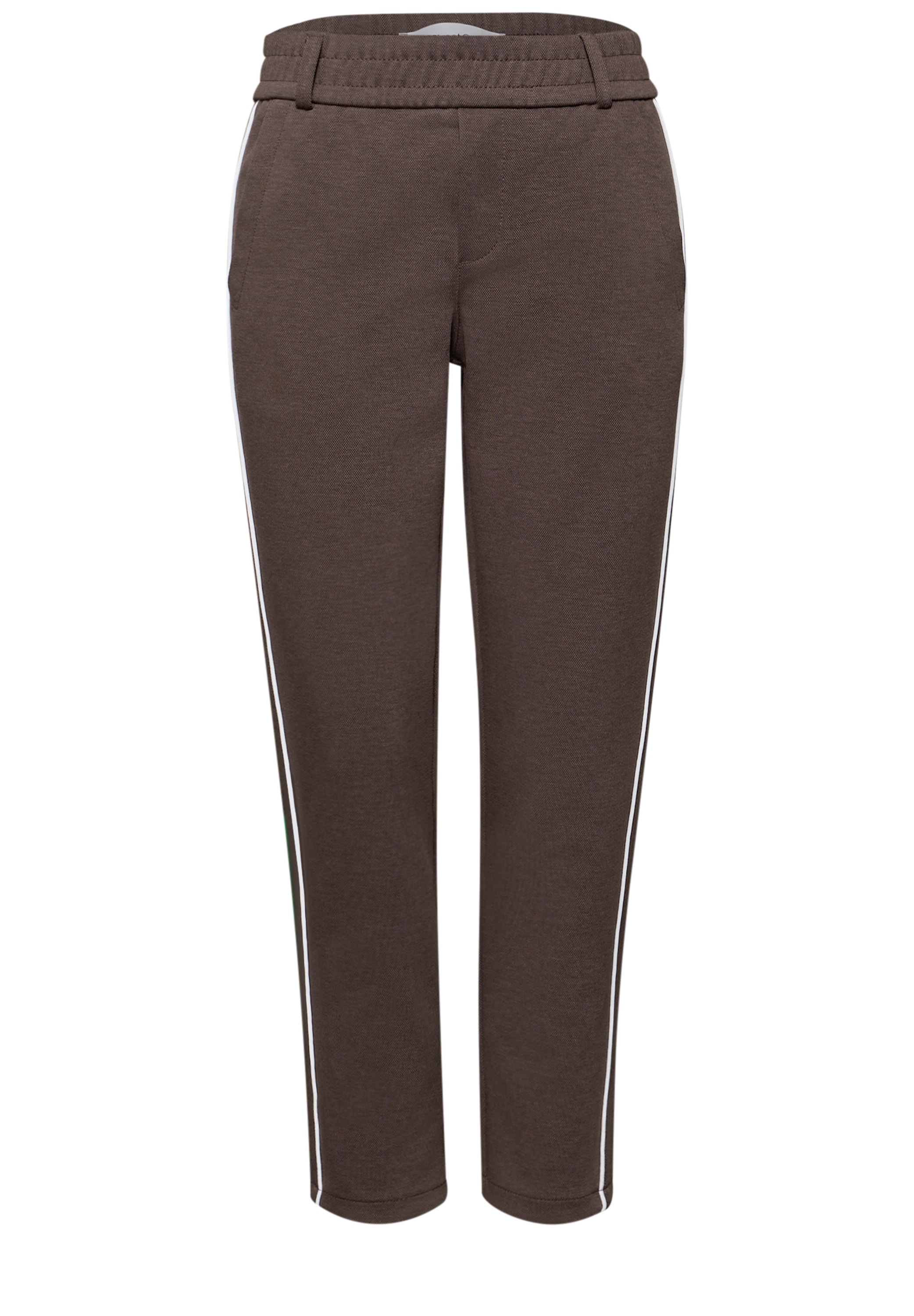 STREET ONE Pantalon en tissu »Style Bonny Piqué«  mit Tape-Detail