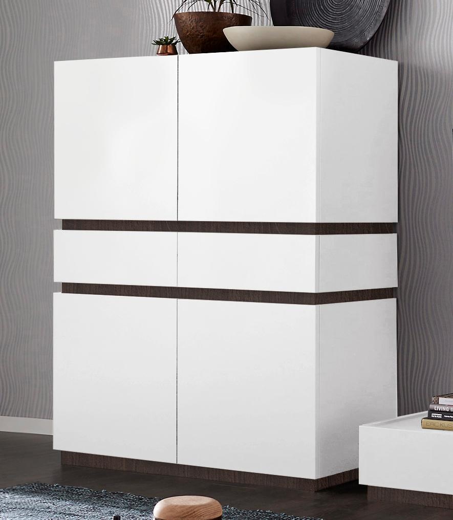 Image of Places of Style Highboard »Zela«, 4-türig, Breite 123 cm bei Ackermann Versand Schweiz