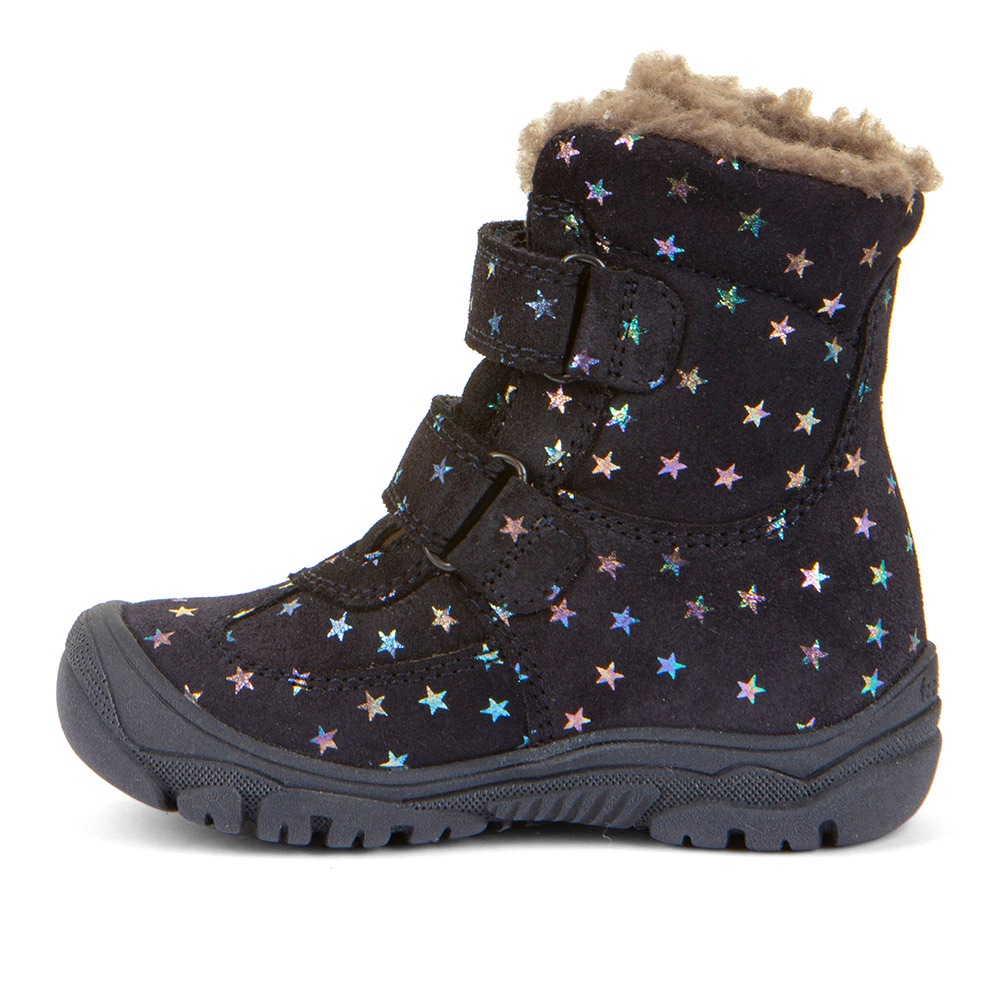 froddo® Bottes d'hiver »LINZ WOOL TEX HIGH«  bottes à scratch, bottes de neige avec doublure en laine