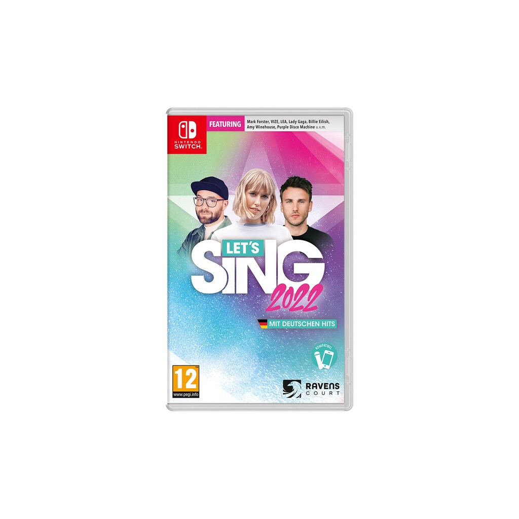 Spielesoftware »GAME Lets Sing 2021«, Nintendo Switch