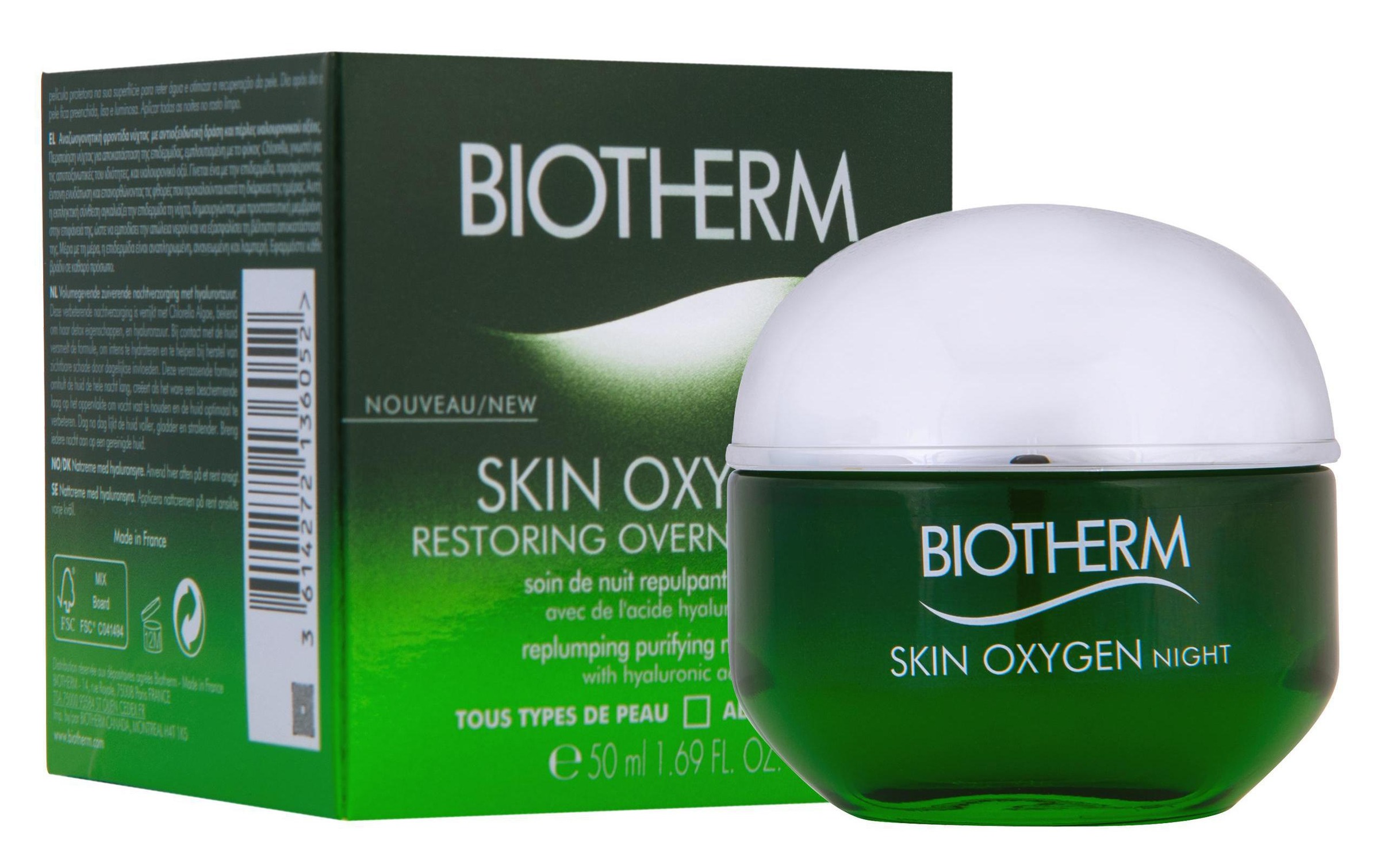 Image of BIOTHERM Anti-Aging-Creme »Skin Oxygen Night 50 ml«, Premium Kosmetik bei Ackermann Versand Schweiz