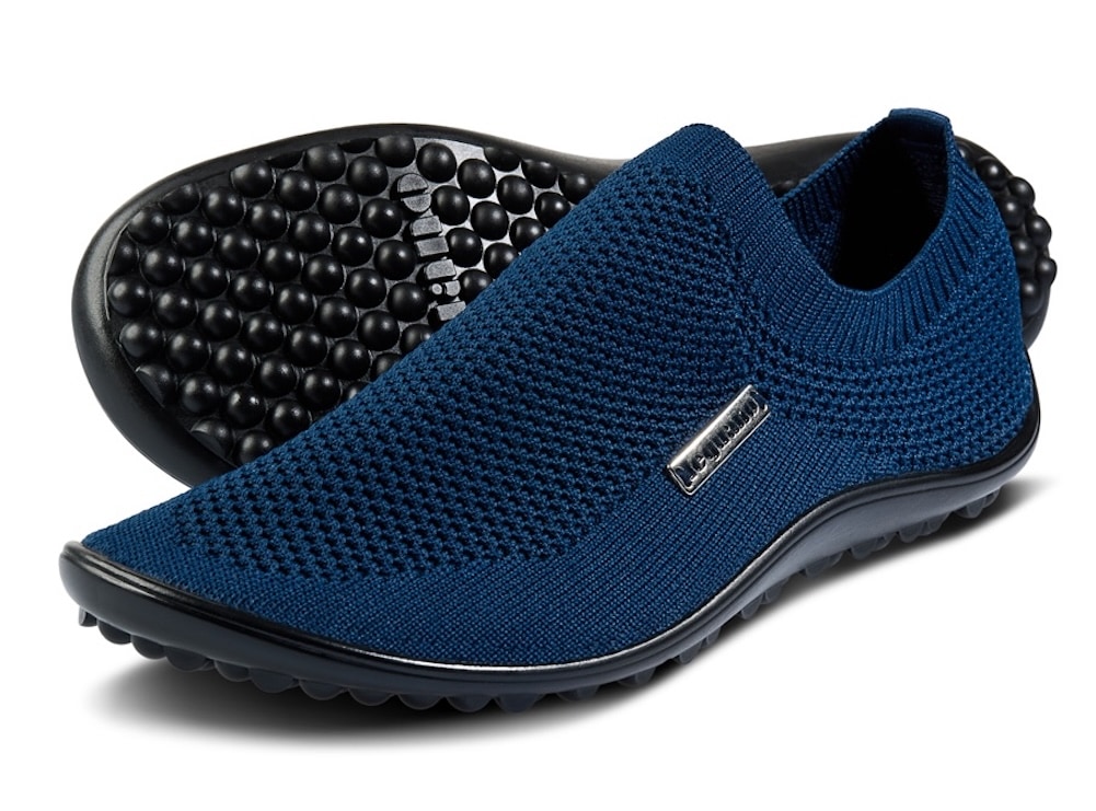 Leguano Barfussschuh »SCIO«  Slipper, Freizeitschuh, Bequemschuh mit seitlichem Logo-Emblem