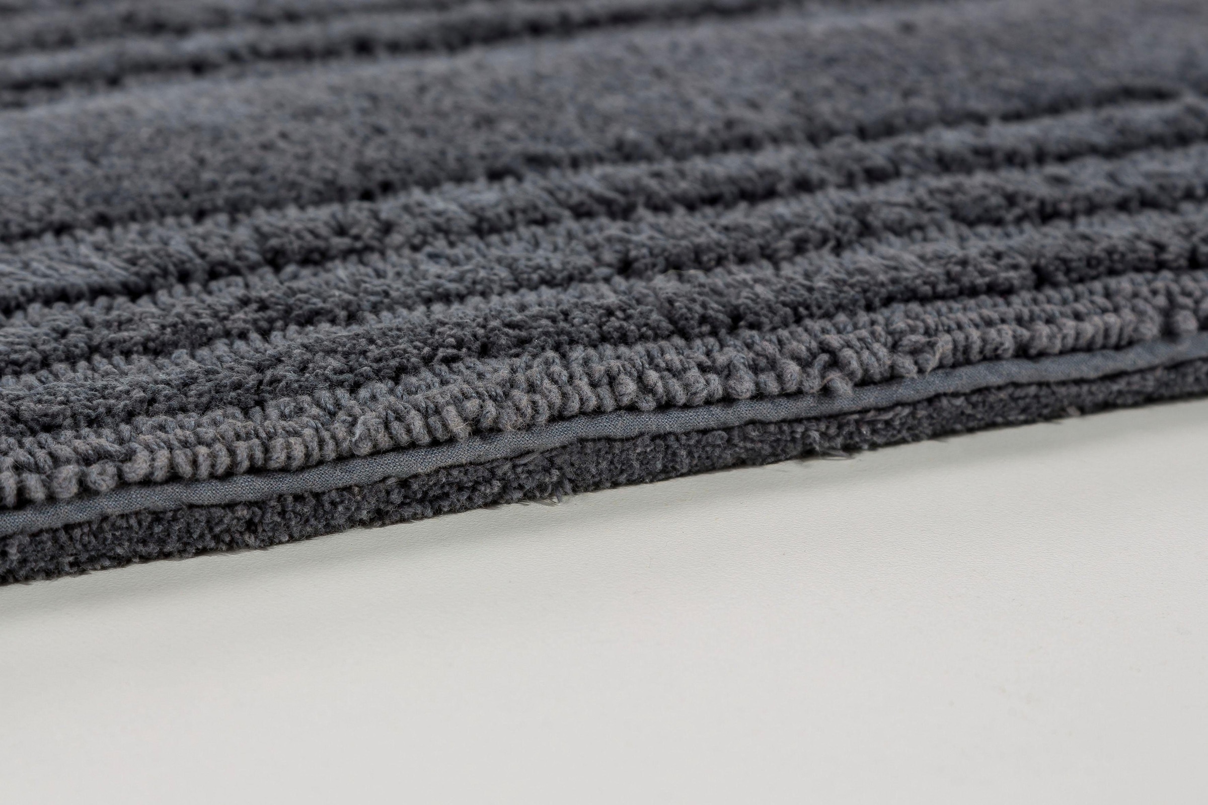 SCHÖNER WOHNEN-Kollektion Badematte »Bahamas Streifen«, fussbodenheizungsgeeignet-beidseitig nutzbar, waschbar, Streifen Design, Badezimmerteppich, Baumwolle