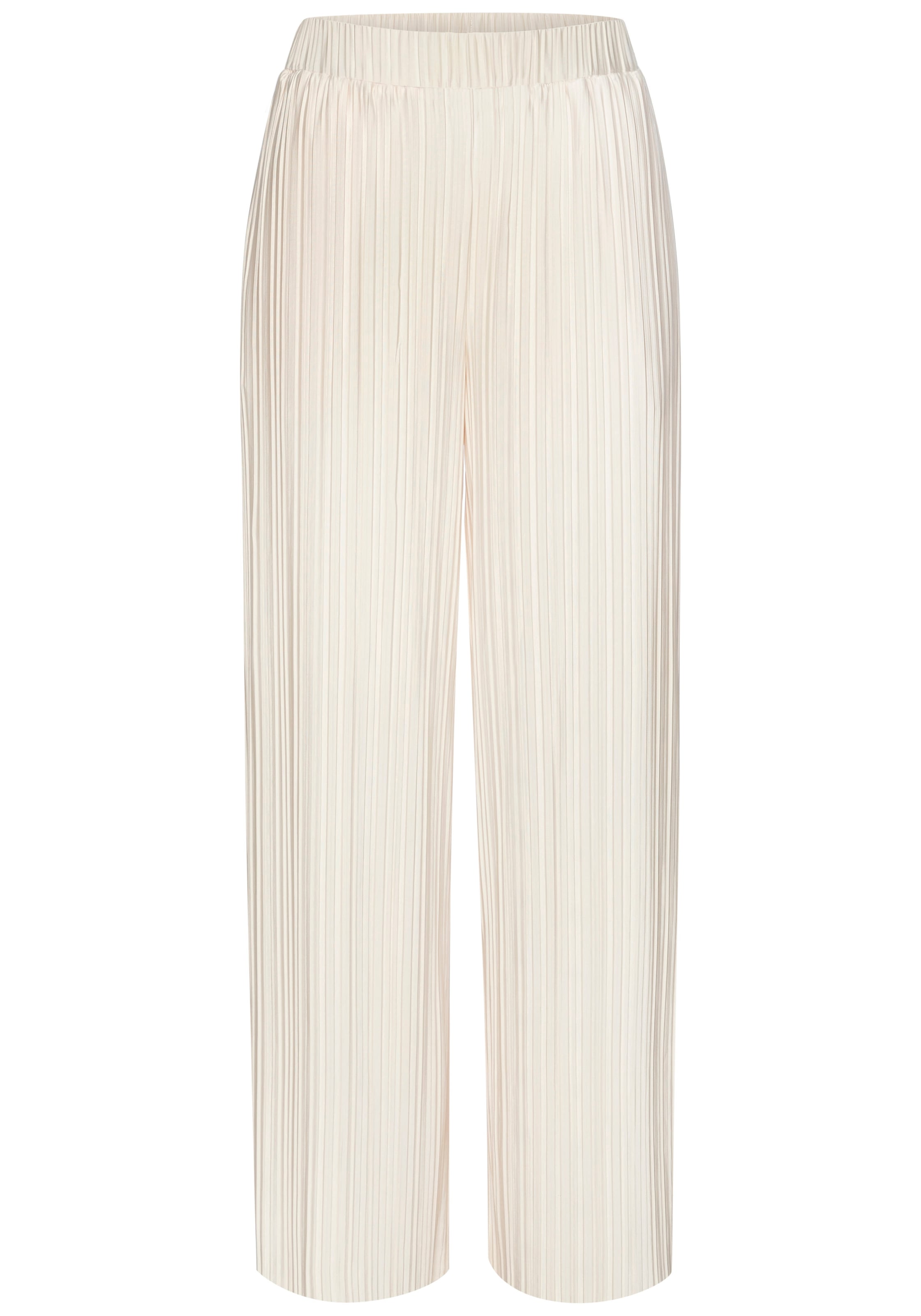 LASCANA Pantalon à enfiler »mit Plisseefalten und weitem, luftigem Bein«  pantalon élégant à enfiler, pantalon d'été léger, pantalon palazzo à la mode