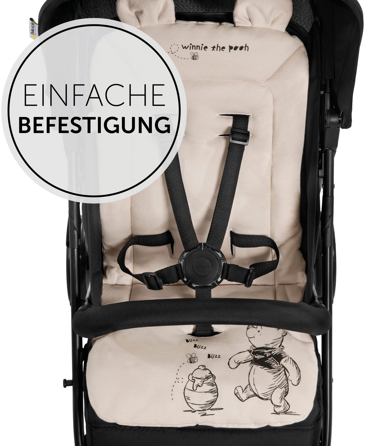 Hauck Kinderwagen-Sitzauflage »Seat Liner« kompatibel mit hauck Buggys, Kinderwagen und Fahrradanhängern