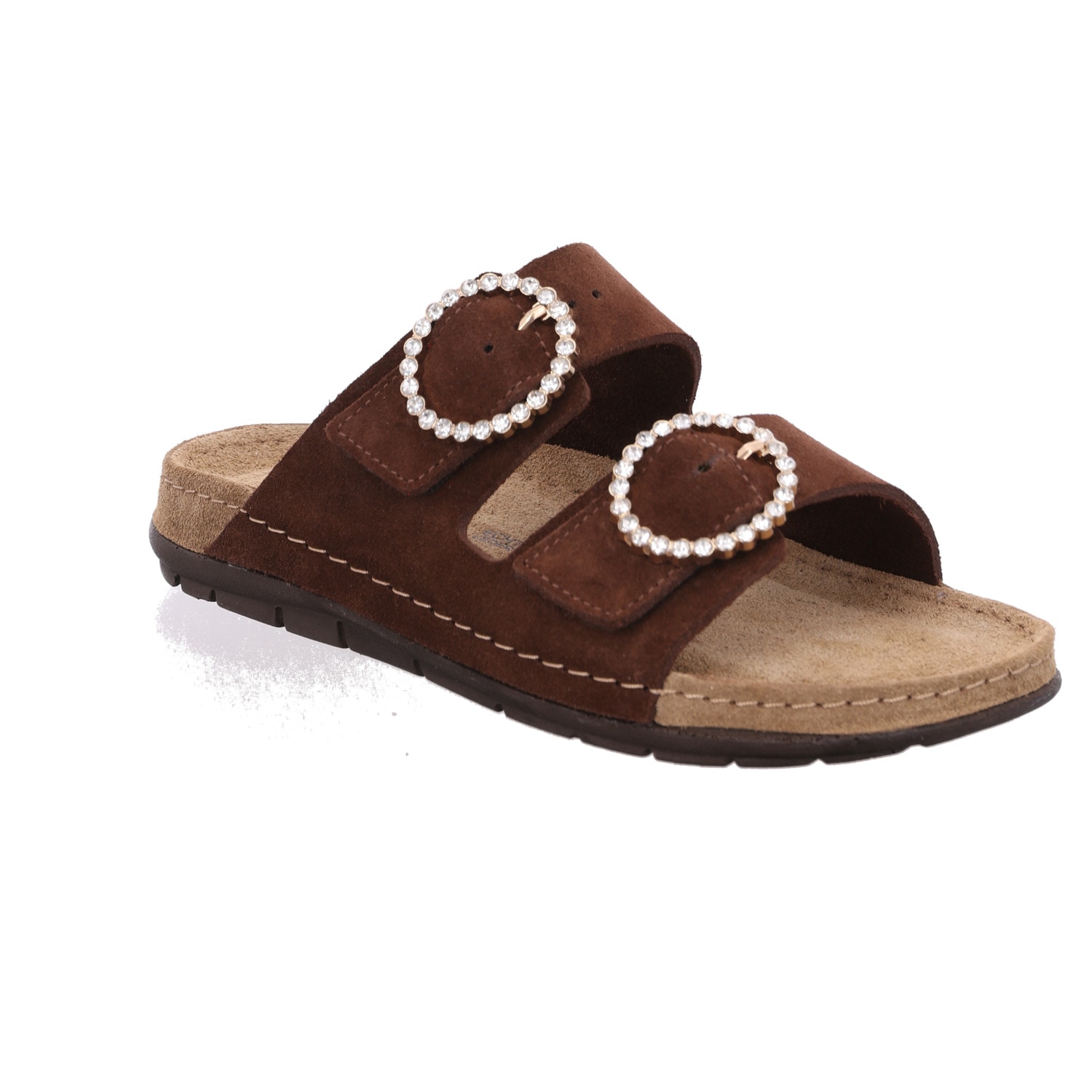Image of Rohde Pantolette "Rodigo-D" Sommerschuh, Hausschuh, Urlaubsschuh mit verstellbaren Schnallen