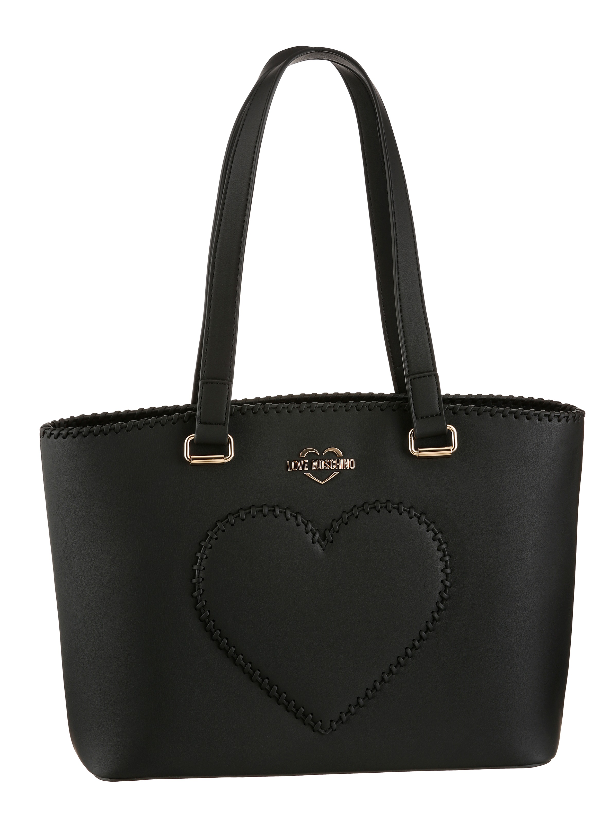 Image of LOVE MOSCHINO Shopper, mit schöner Ziernaht in Herz Form bei Ackermann Versand Schweiz