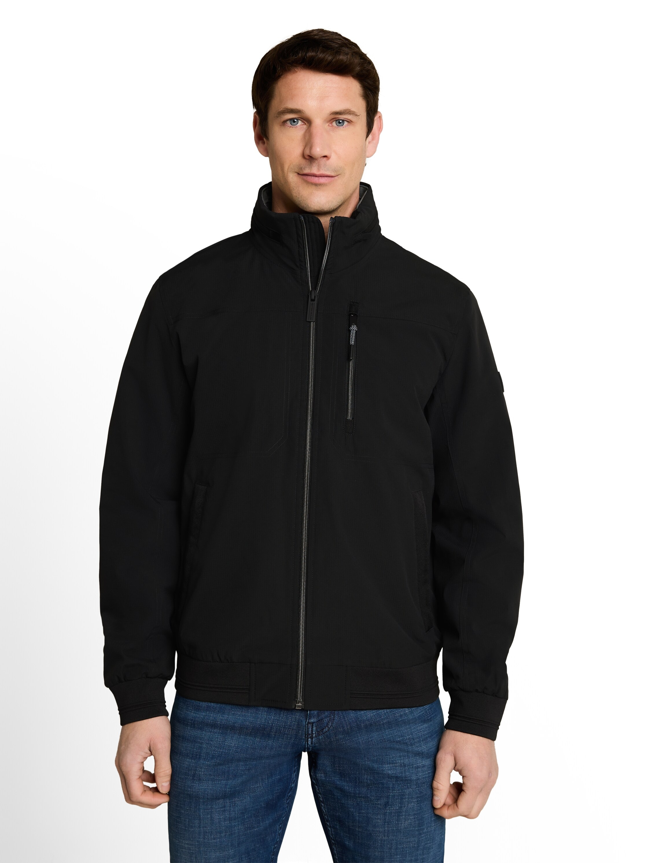TOM TAILOR Blouson sans capuche veste sweat zippée