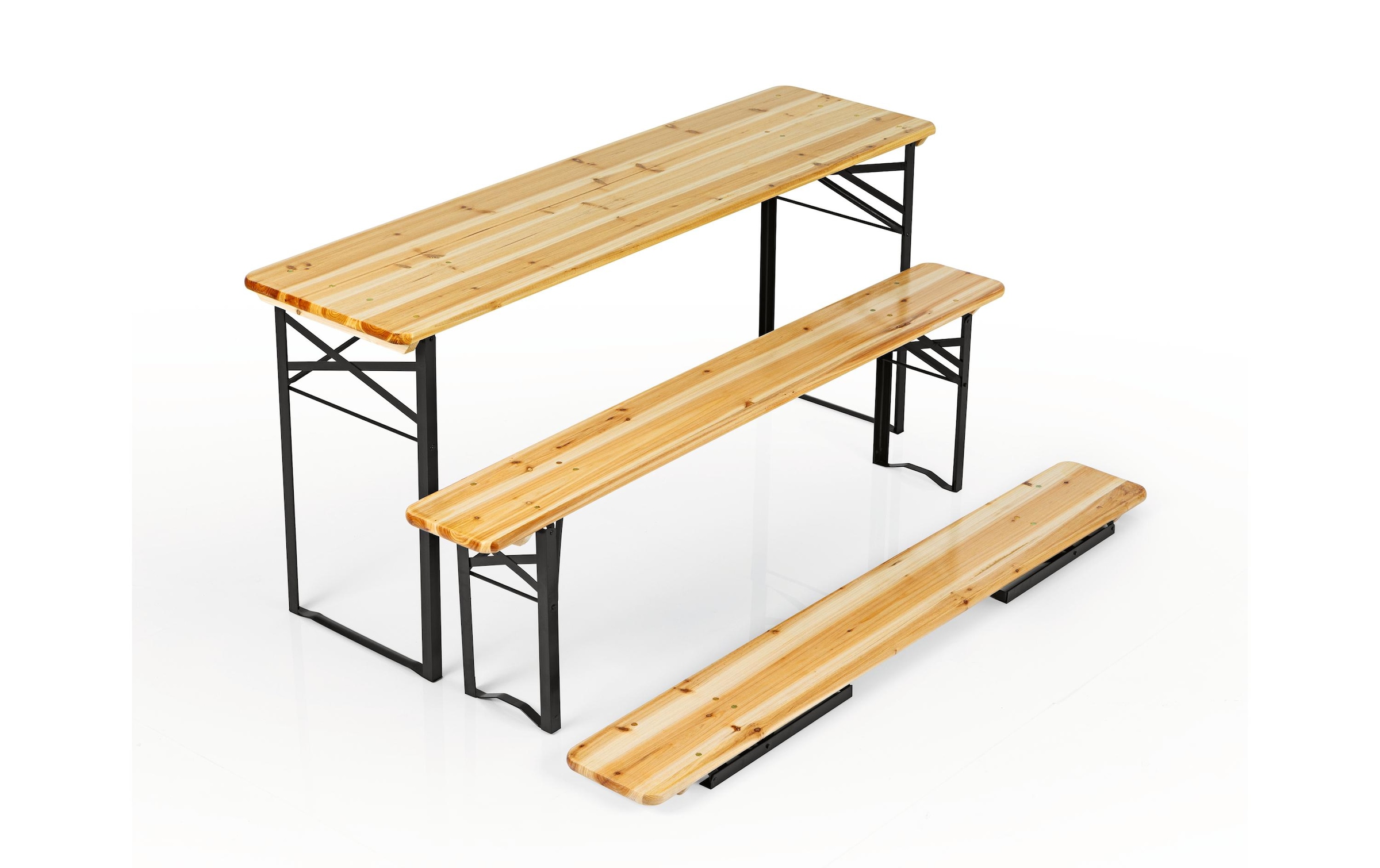 MAXXMEE Garniture de tente à bière »170 cm« Holzart: Fichte (China)