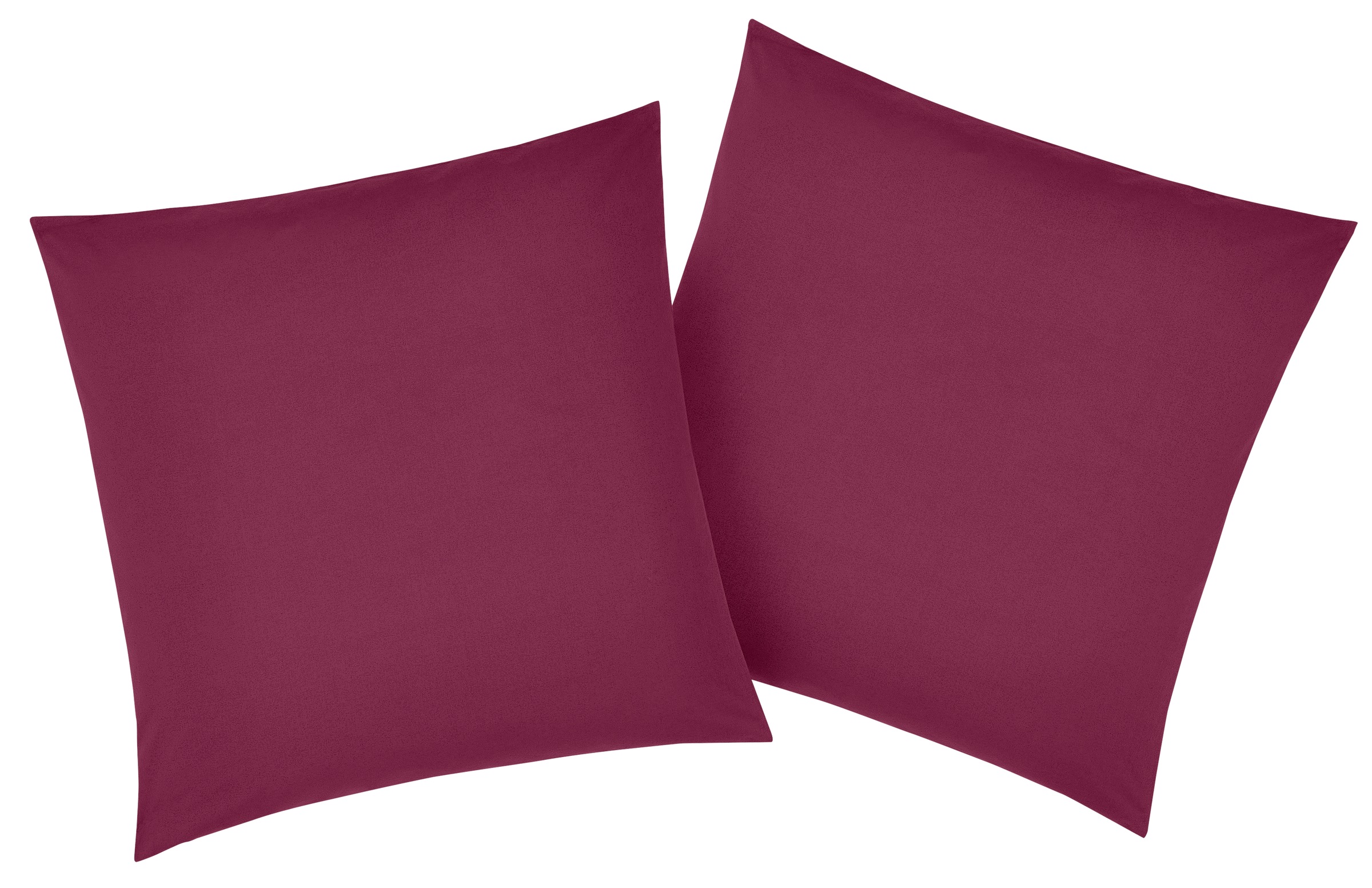 Image of GOODproduct Kissenbezüge "Luisa" aus 100% Baumwolle, mit Reissverschluss, atmungsaktiv, uni