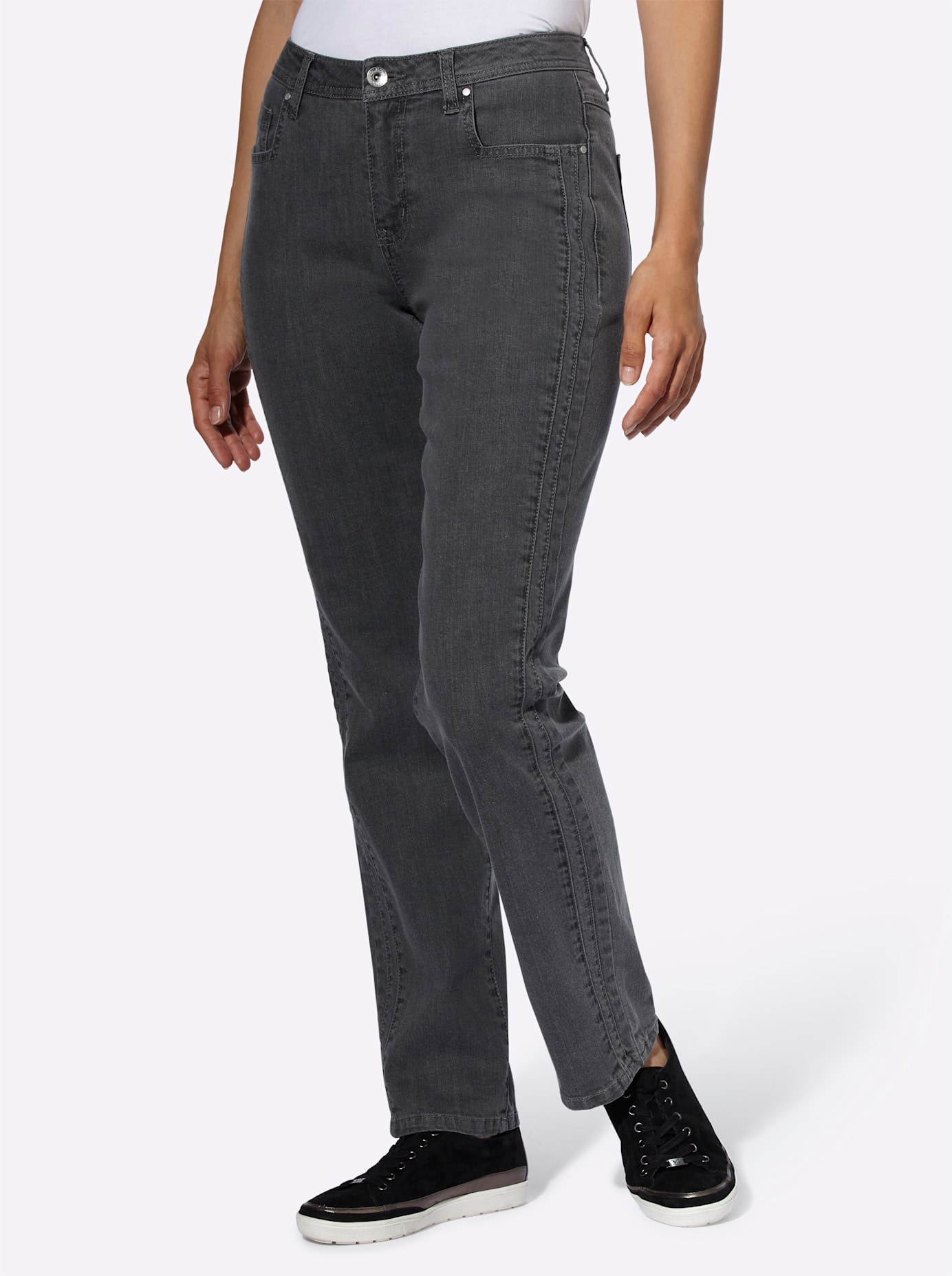 Casual Looks Bequeme Jeans, (1 tlg.)