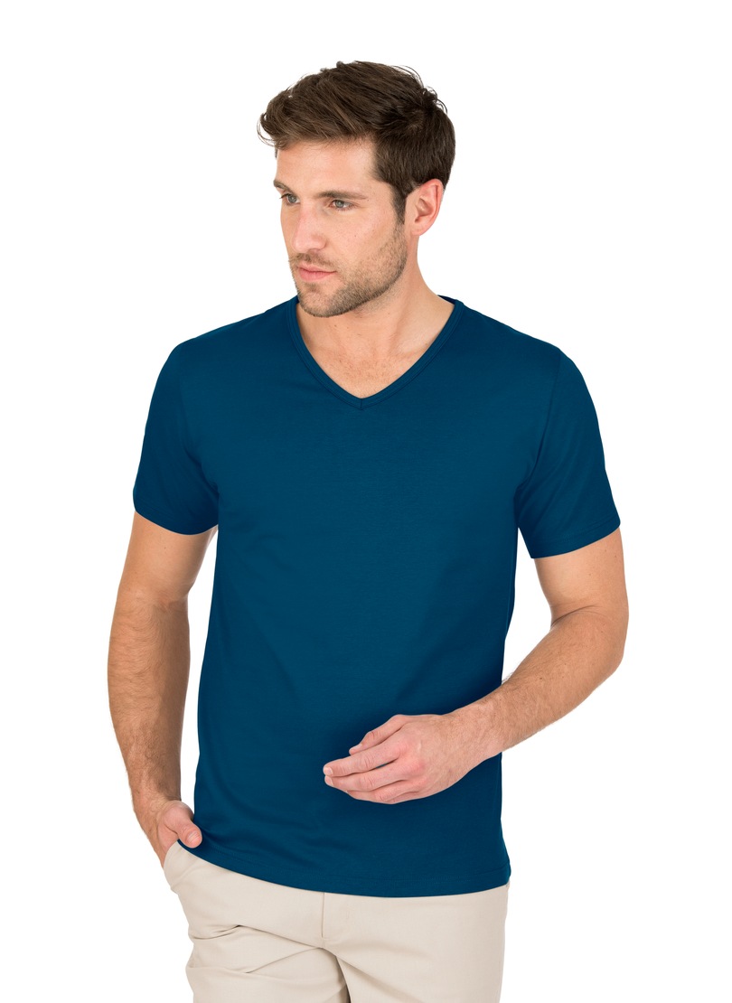 Trigema T-Shirt »TRIGEMA V-Shirt aus 100% Bio-Baumwolle (kbA)« kaufen