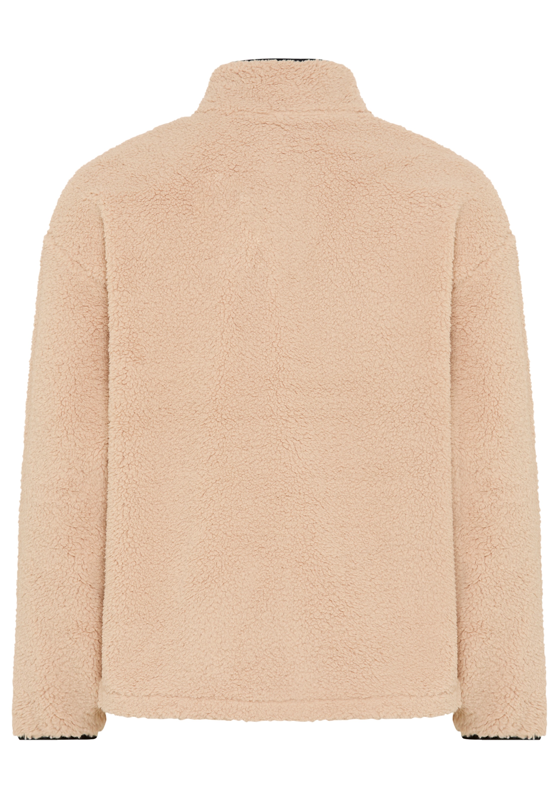 Chiemsee Pull en maille polaire »Teddyfleecepullover« aus Strickfleece, hoch geschlossener Ausschnitt, sportlicher Stil